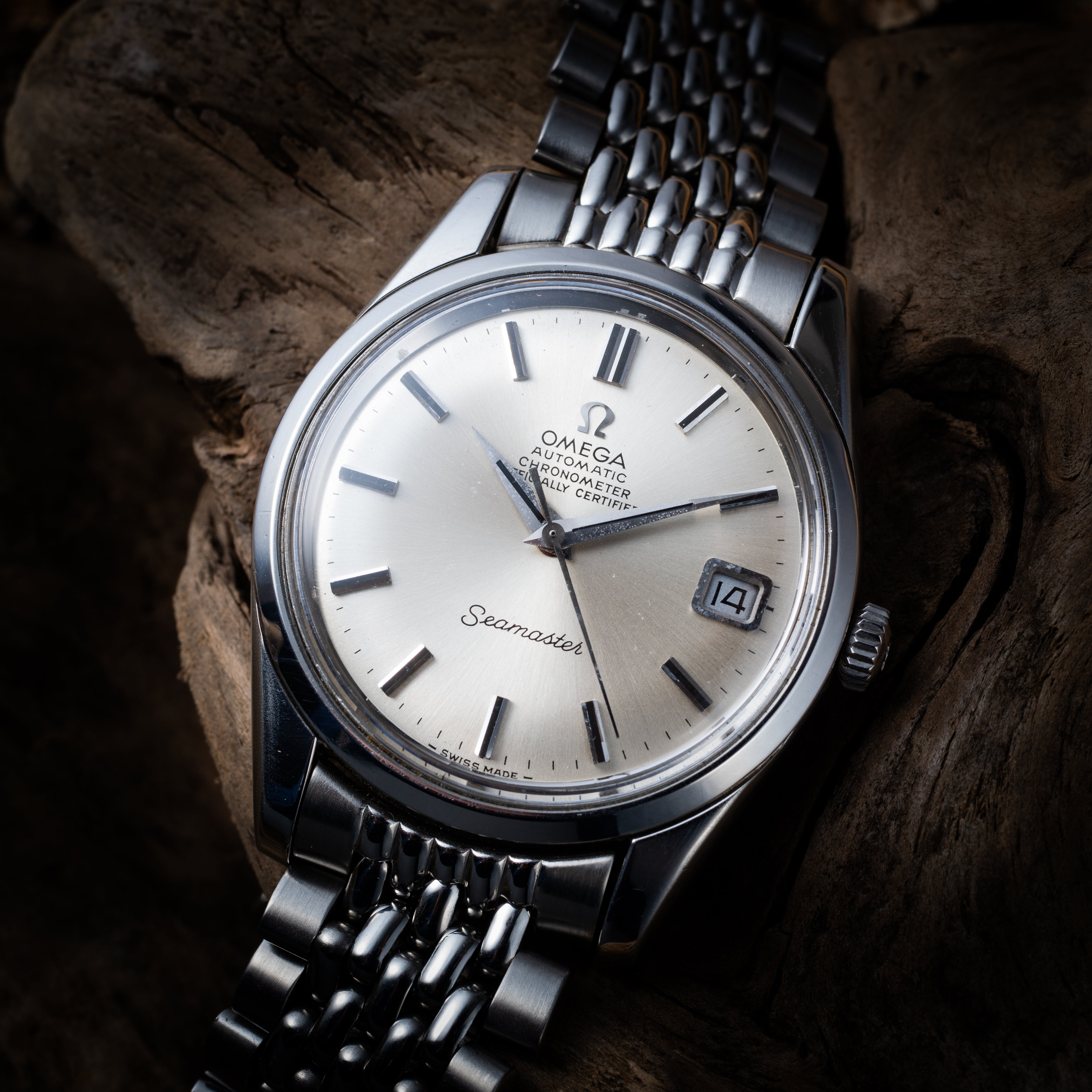 オメガ シーマスター クロノメーター 1969年製 ライスブレス付き Ref.166010 SP