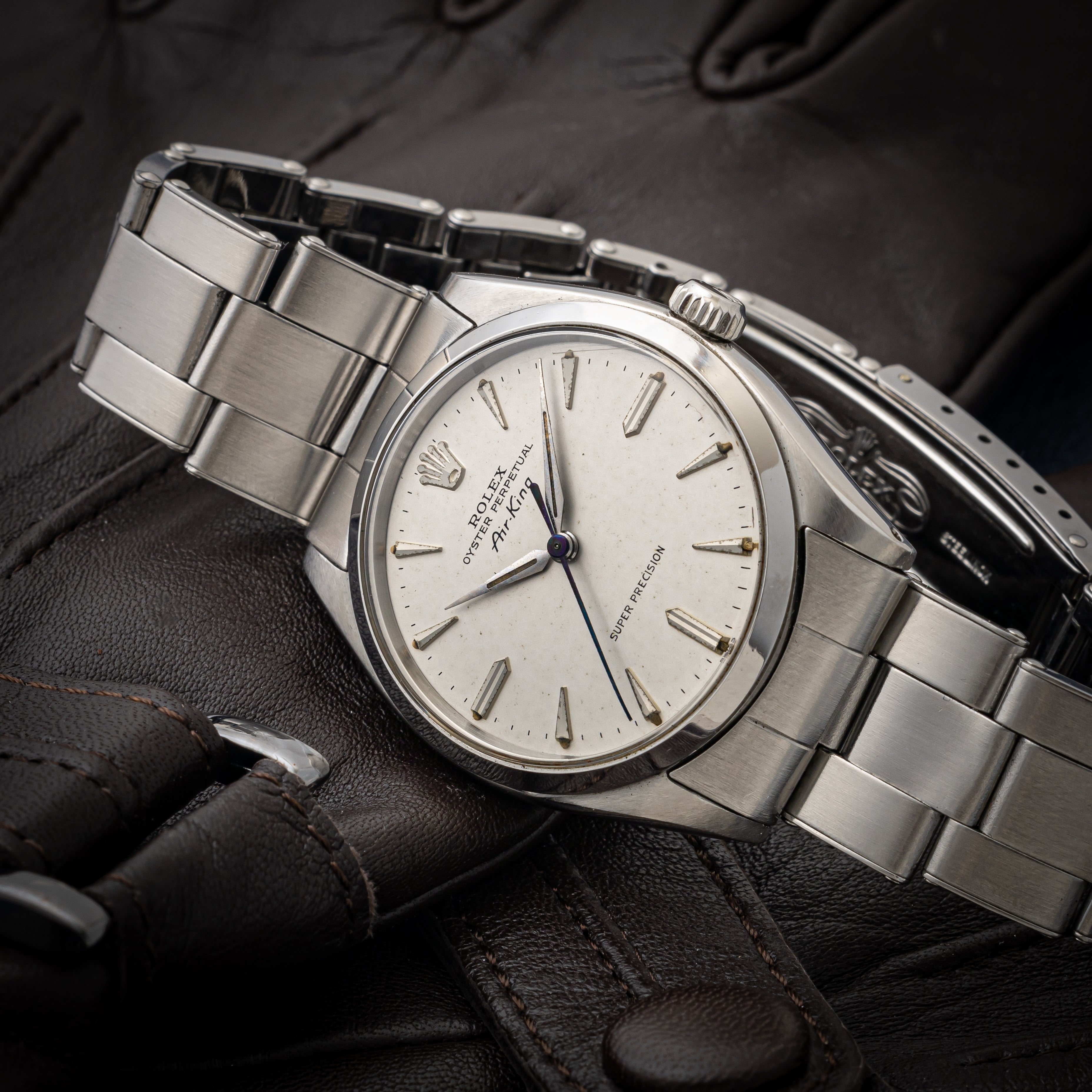 ロレックス エアキング 1962年製 シルバーダイヤル Ref.5500