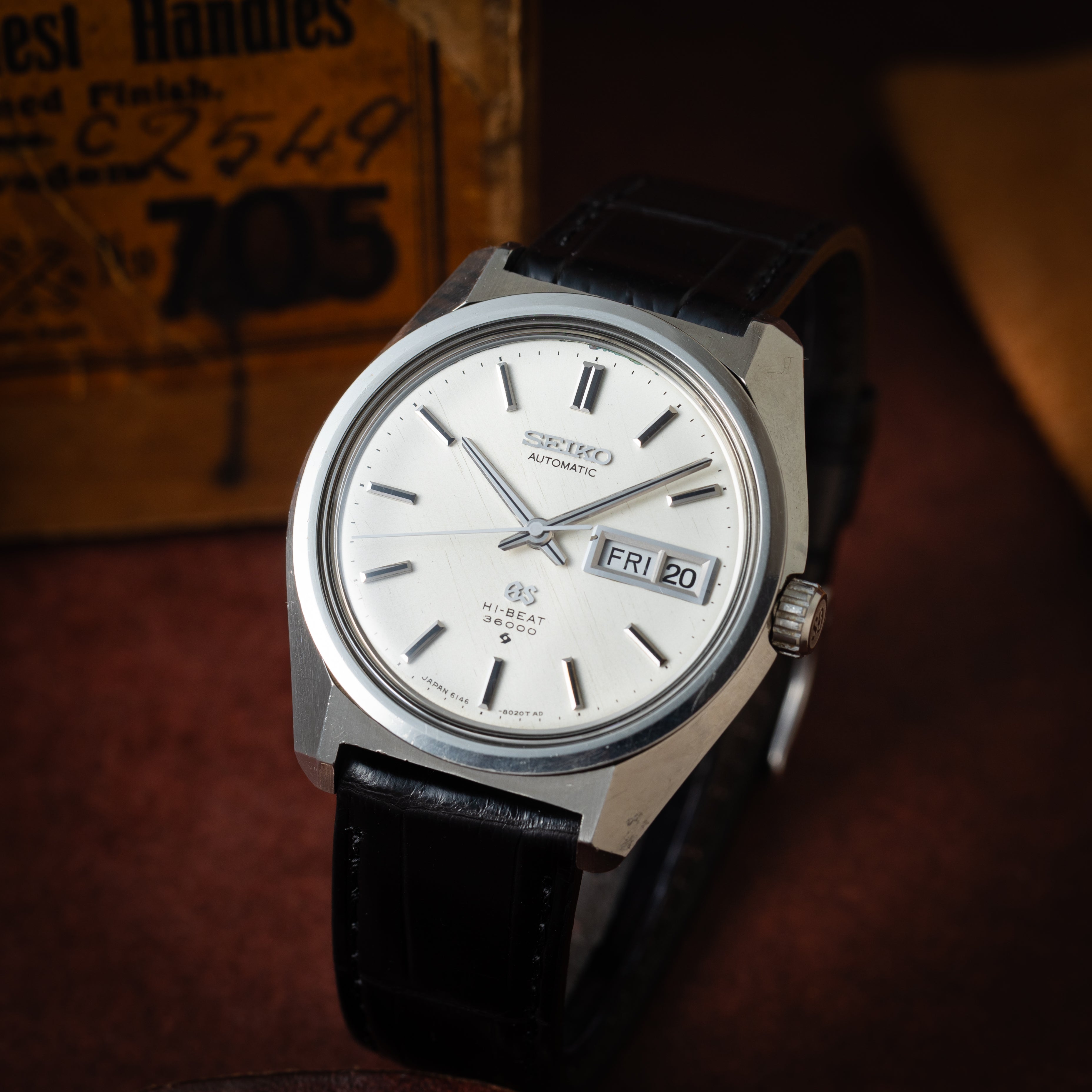 グランドセイコー 1969年製 デイデイト Ref.6146-8000 36000振動 61GS