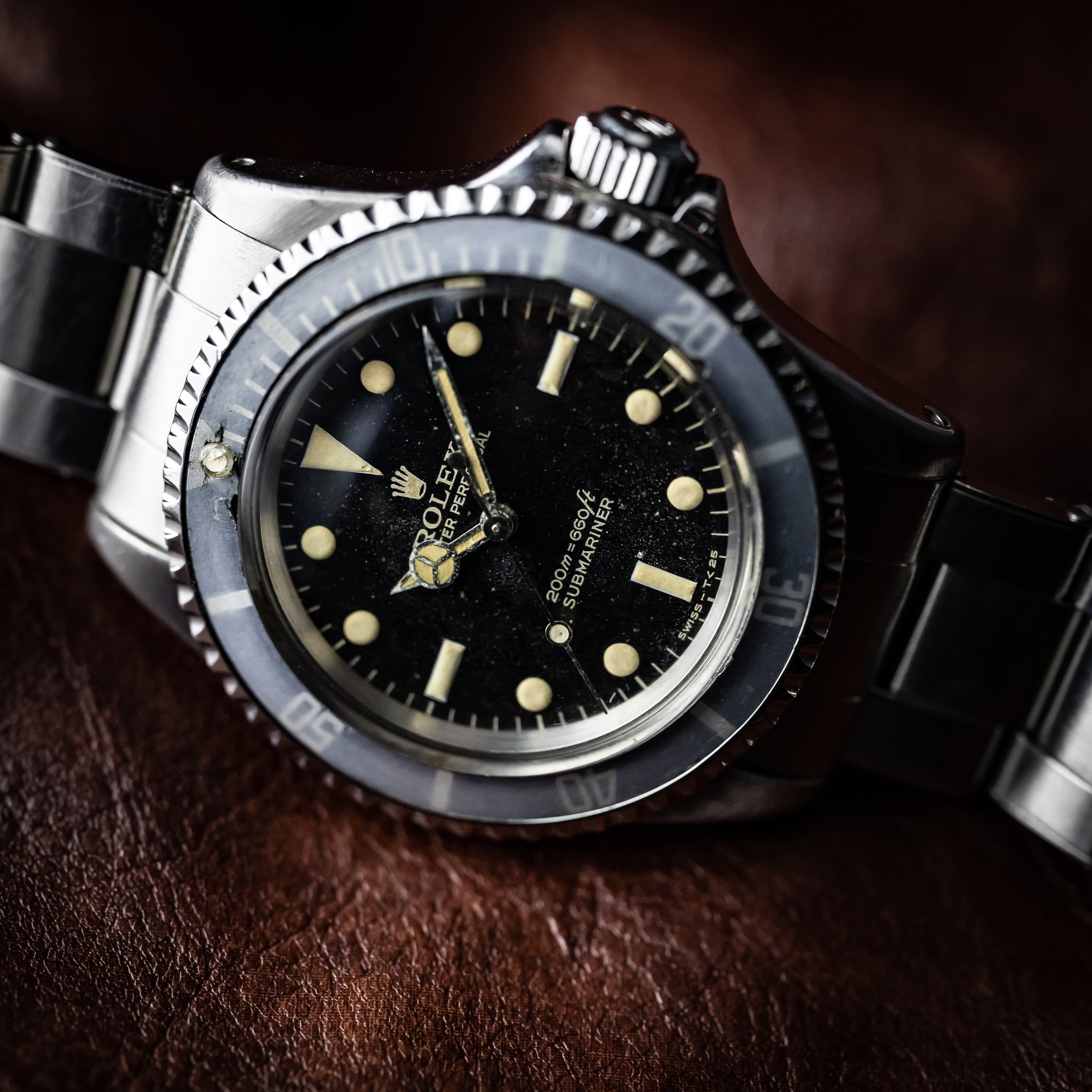 ロレックスサブマリーナ 1966年製 Ref.5513 ミラーダイヤル