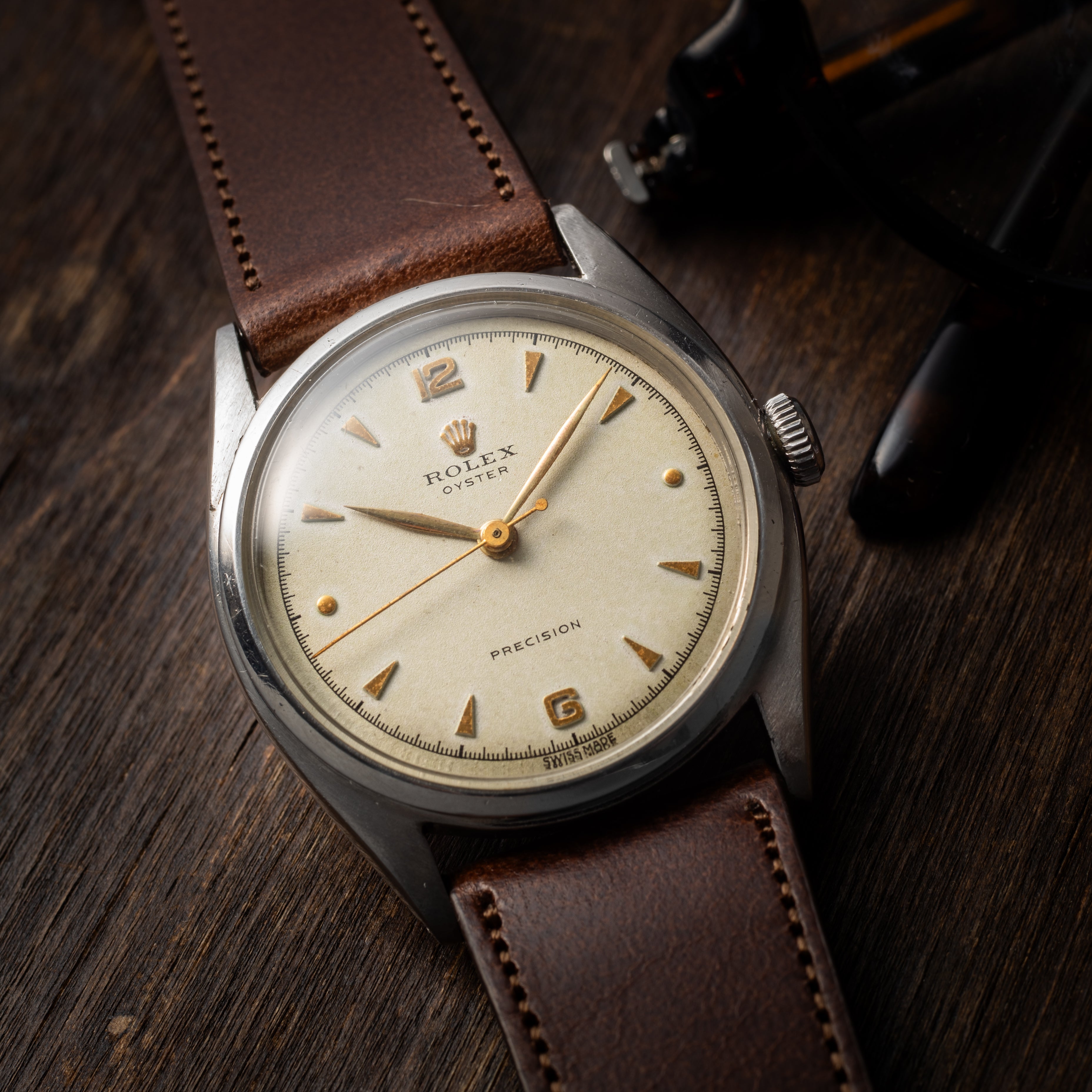 ロレックス オイスター 1946年製 Ref.4365 オリジナルダイヤル 手巻き