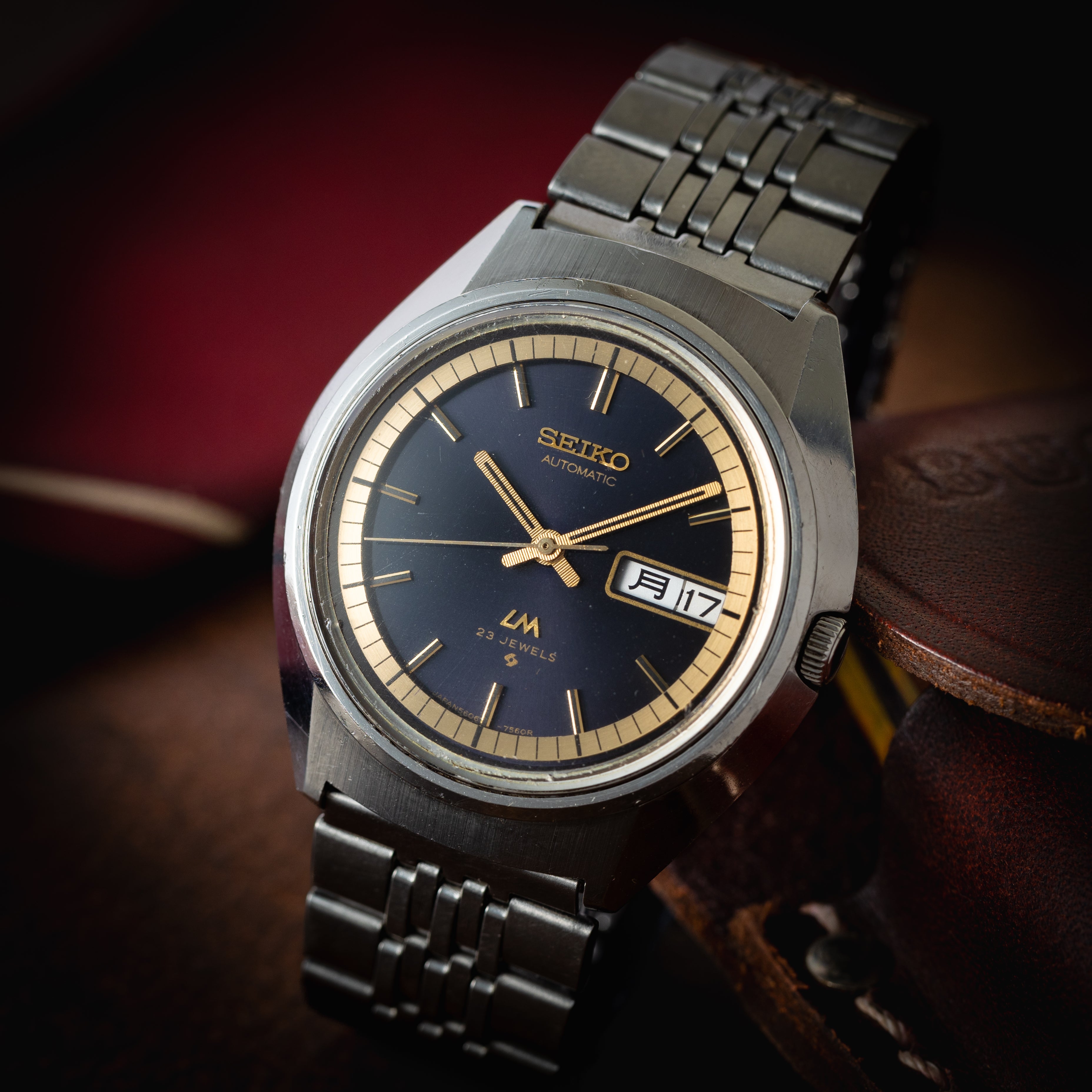 セイコー ロードマチック 1972年製 Ref.5606-7240 ブルーダイヤル