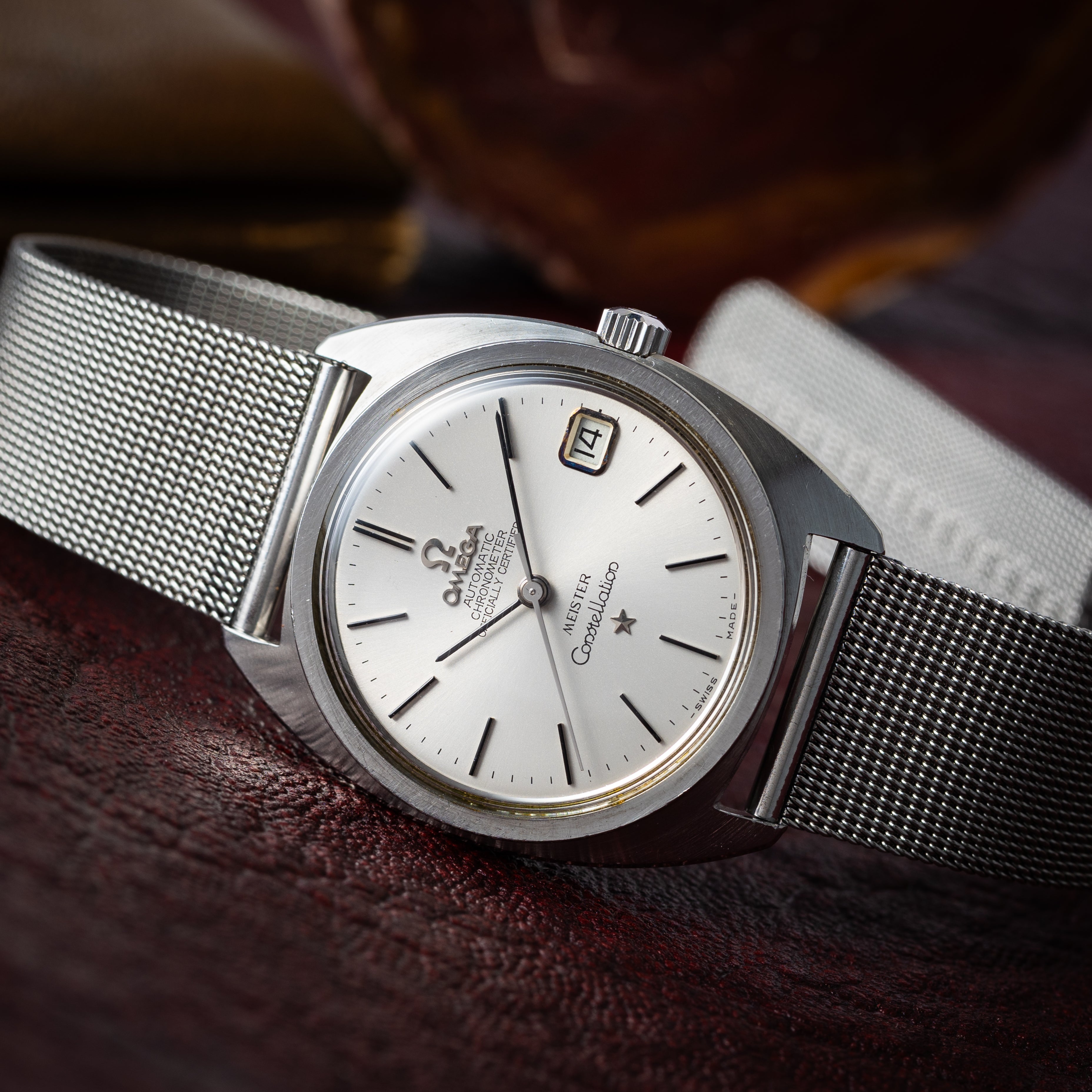 オメガ コンステレーション 1966年製 マイスターダブルネーム Ref.168.017 純正ステンレスブレス