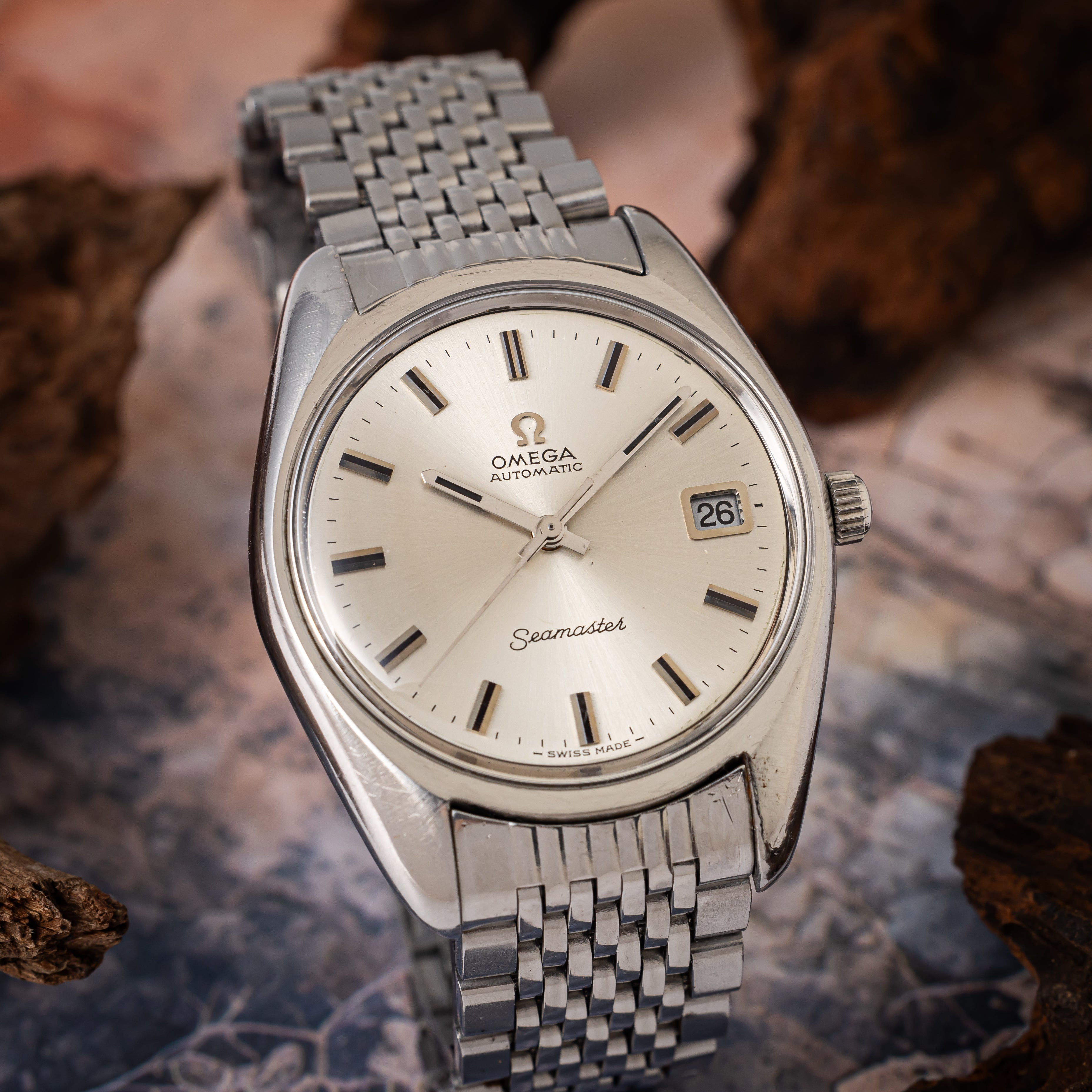 オメガ シーマスター 1971年製 ステンレス 自動巻き 純正ブレスレット