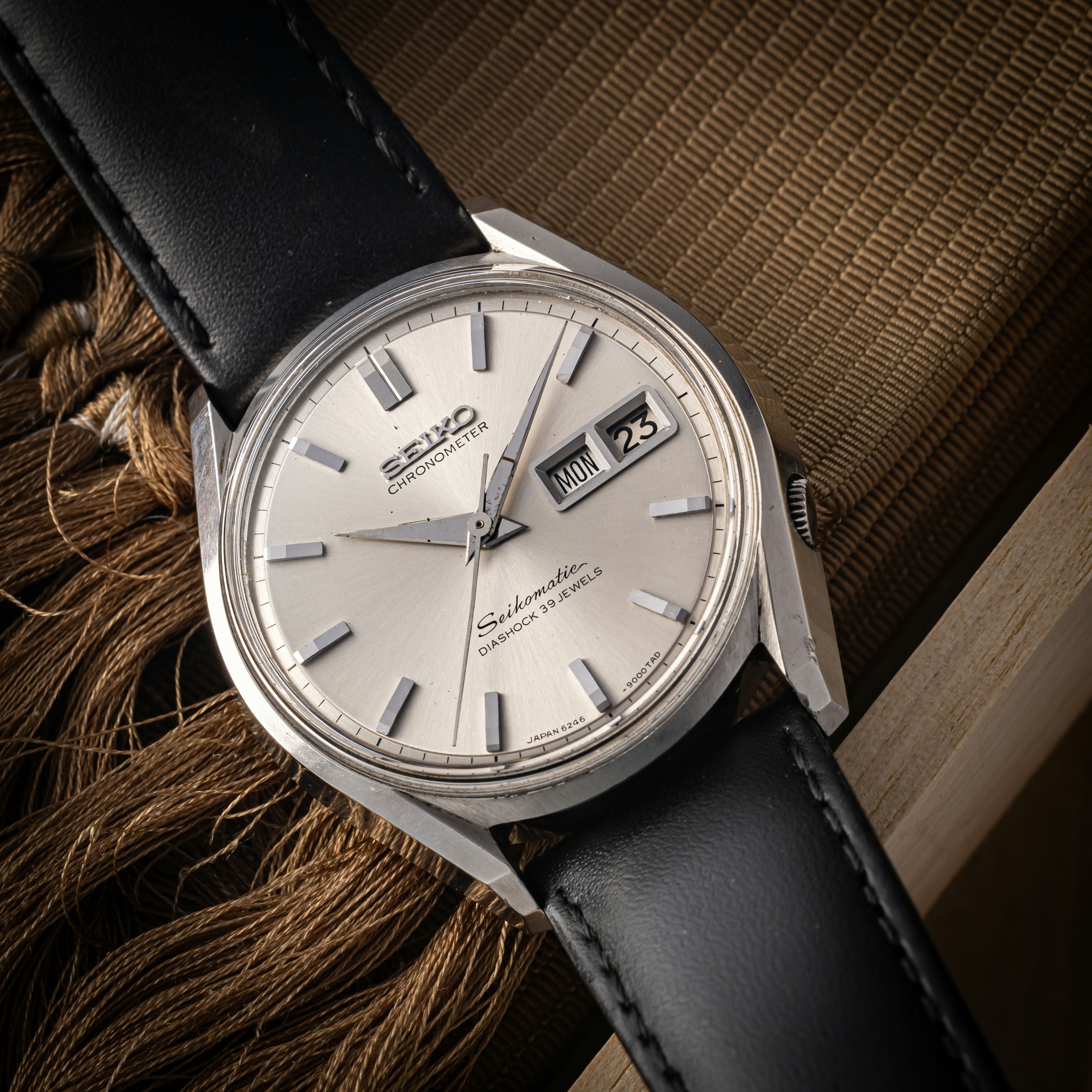 セイコー マチック クロノメーター 1966年製 Ref.6246-9000 ライオンメダリオン