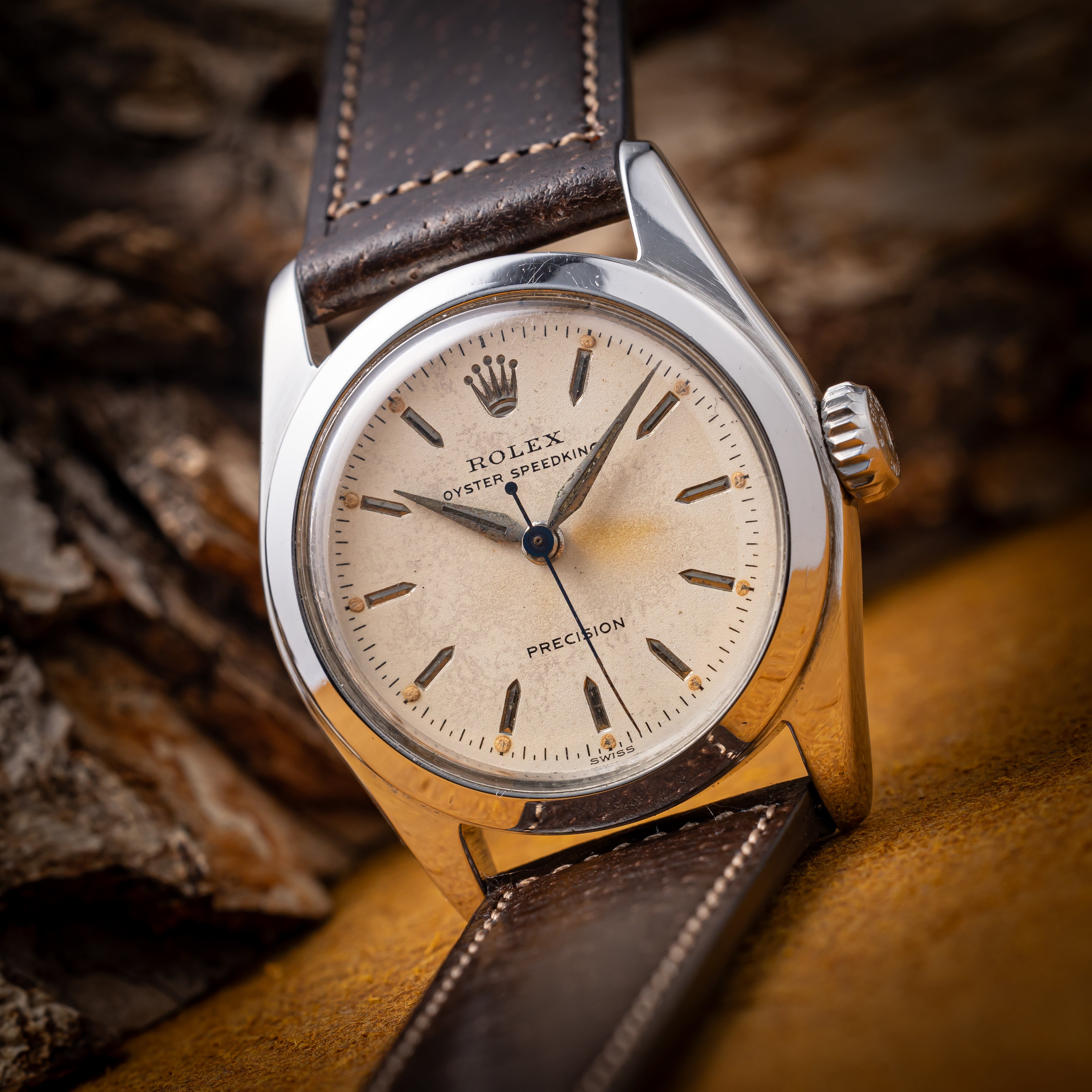 ロレックス オイスター スピードキング 1950年代 Ref.6056