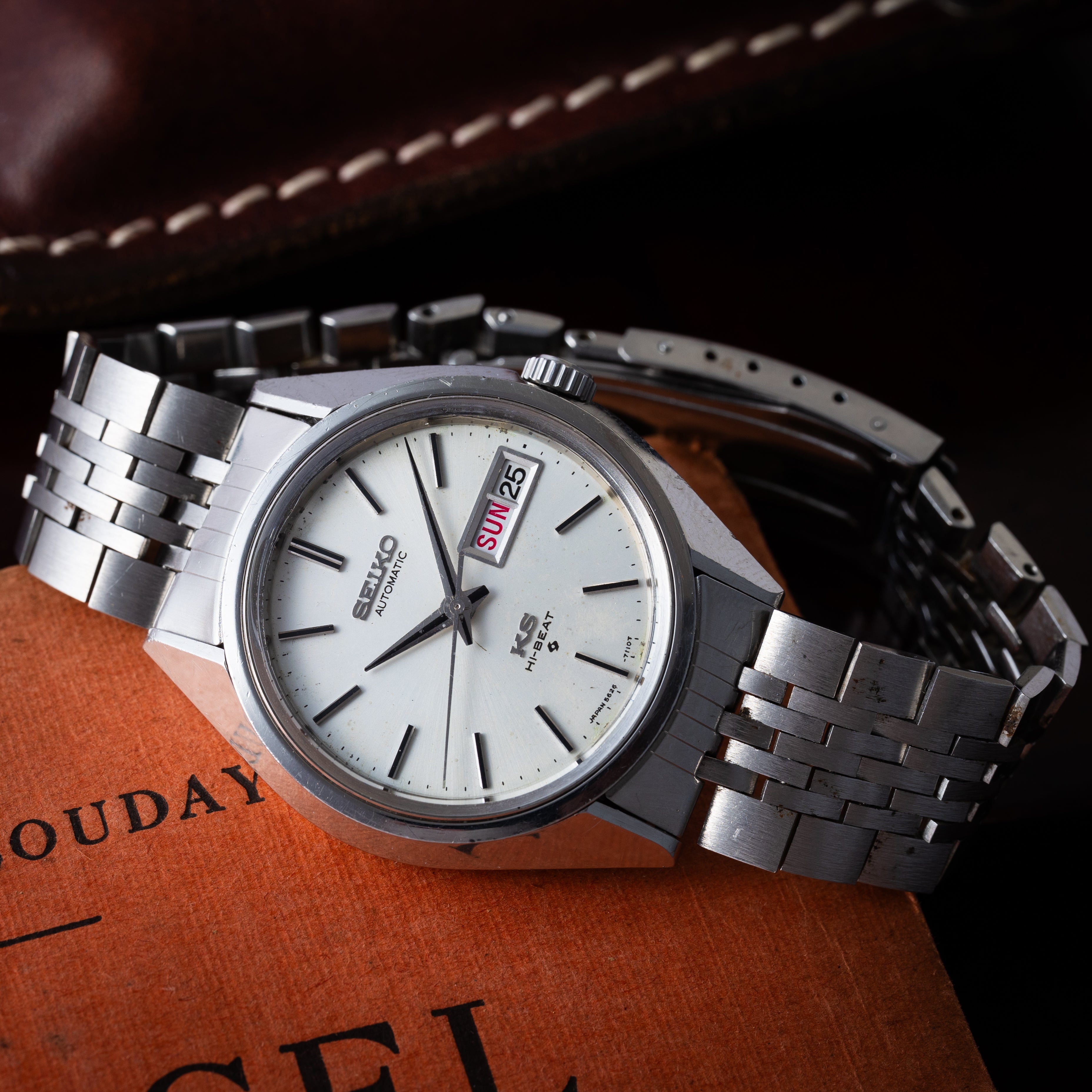 キングセイコー 1971年製 56KS Ref.5626-7110 デイデイト ブレス付き