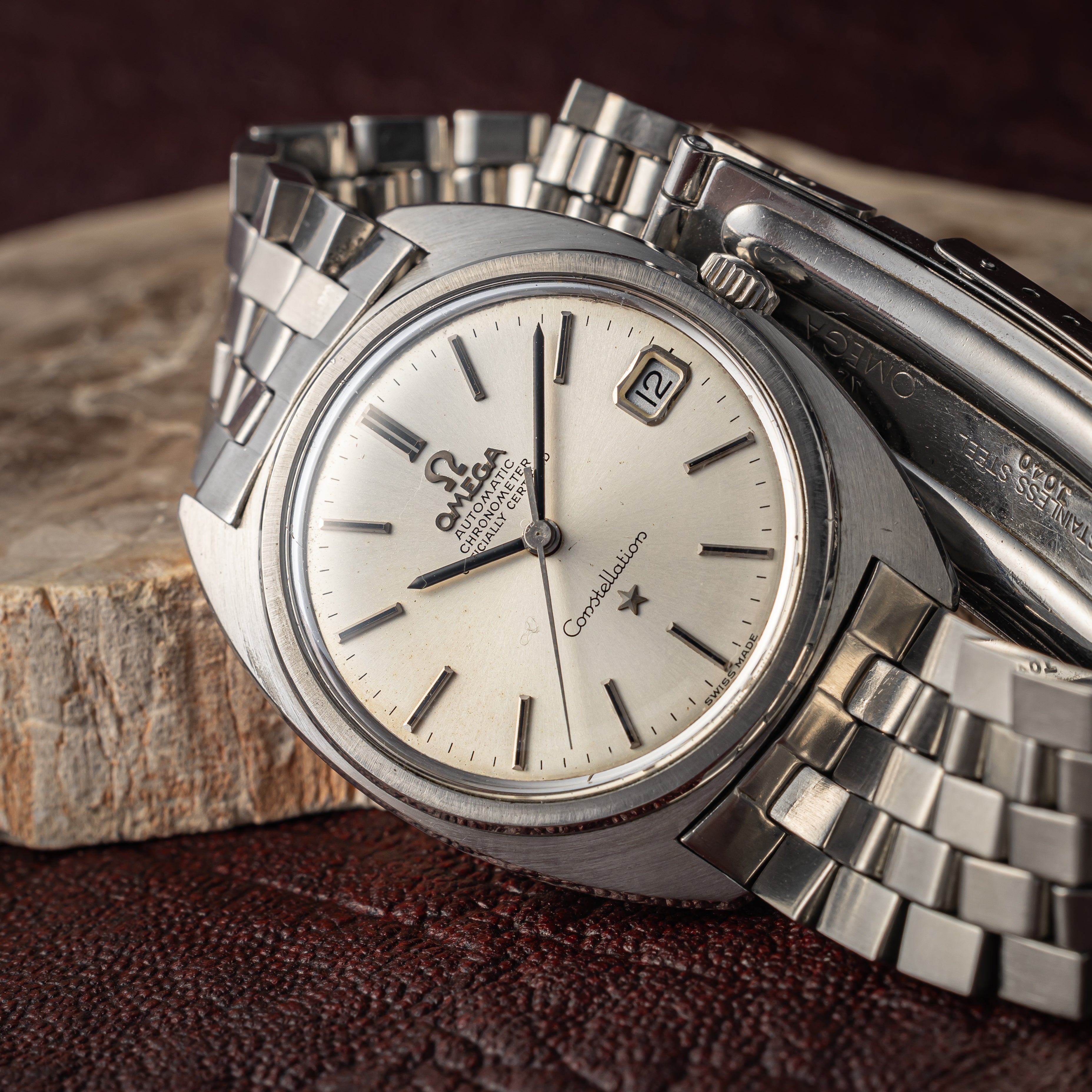 オメガ コンステレーション 1968年製 クロノメーター ジェンタ ブレス付き