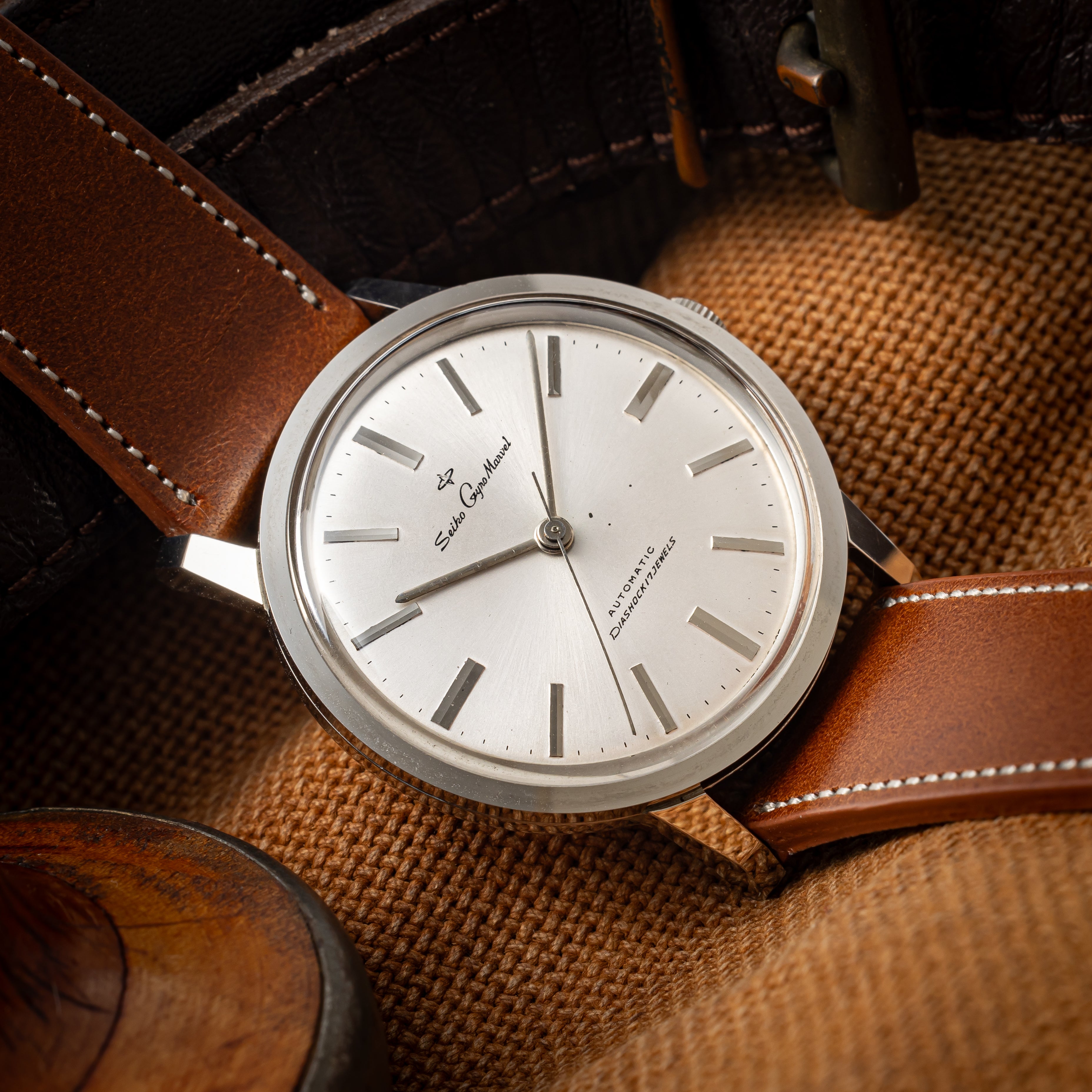 セイコー ジャイロマーベル 1962年製 シルバーダイヤル Ref.14081