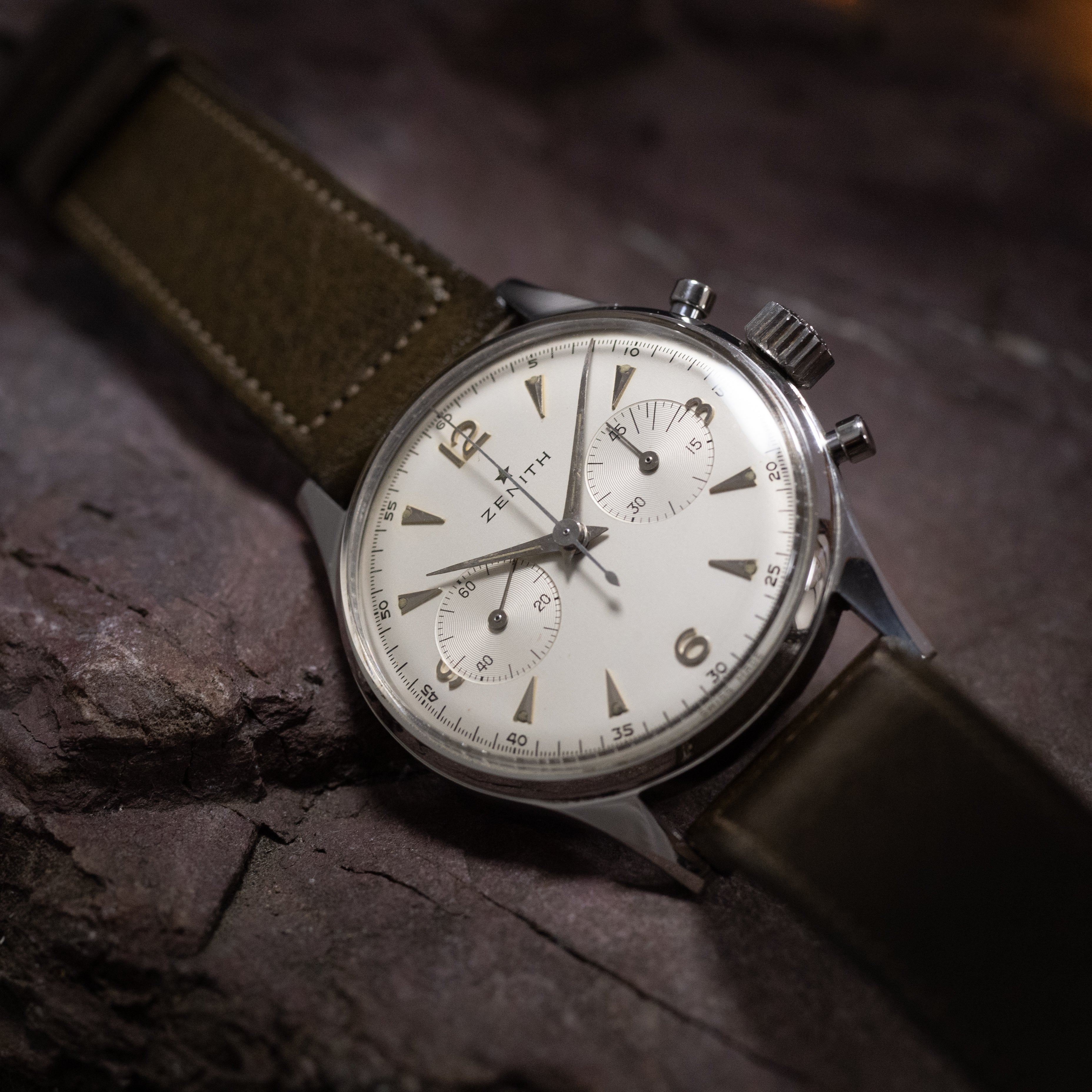 ゼニス2レジスタークロノグラフ Cal.136D1950年代