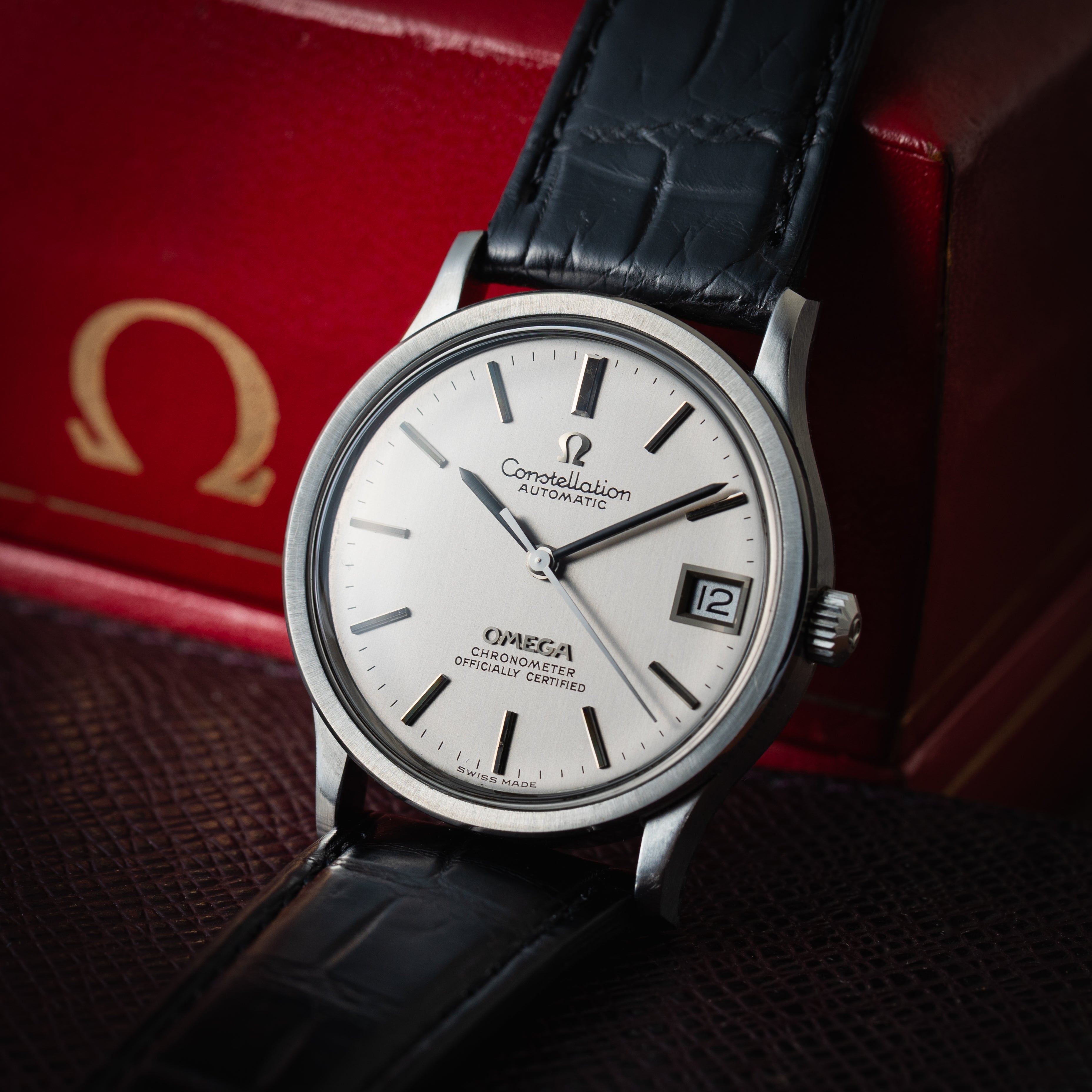 オメガ コンステレーション 1969年製 クロノメーター デイト ラウンドケース Ref.168.033