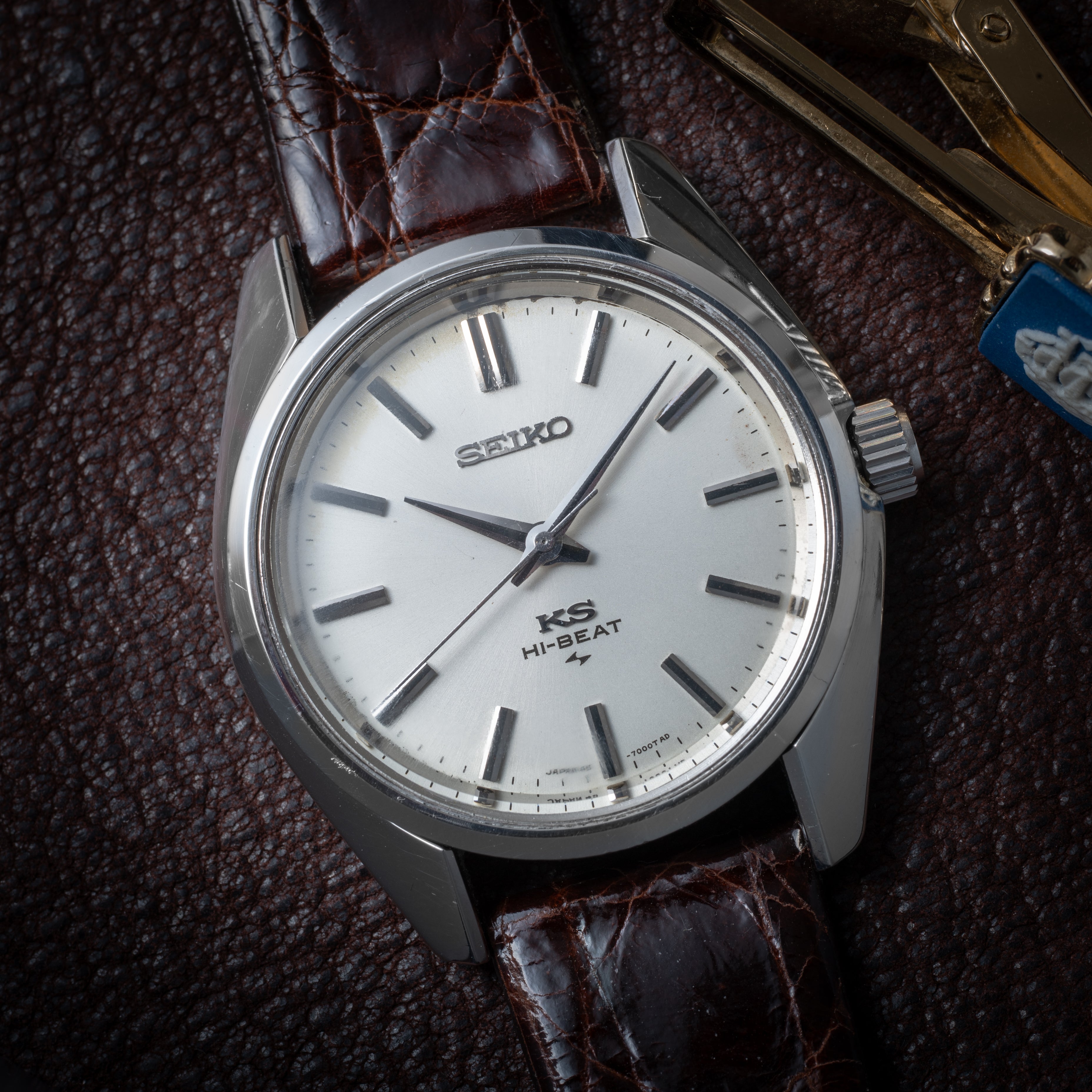 キングセイコー 1970年製/昭和45年製 ノンデイト Ref.45-7001 45KS KS尾錠付き