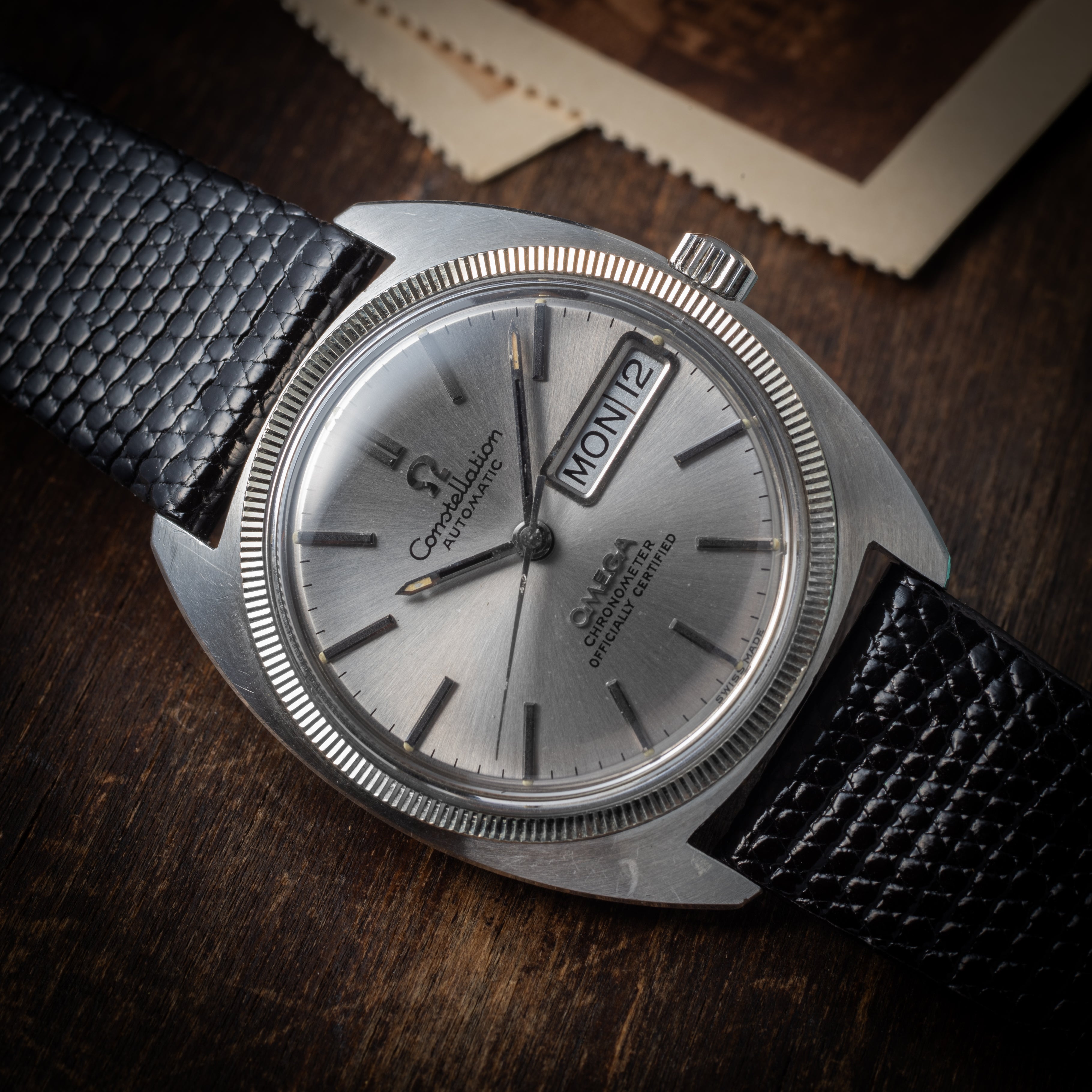 オメガ コンステレーション ジェンタデザイン 1970年製/昭和45年製 Ref.ST168.029 グレーダイヤル