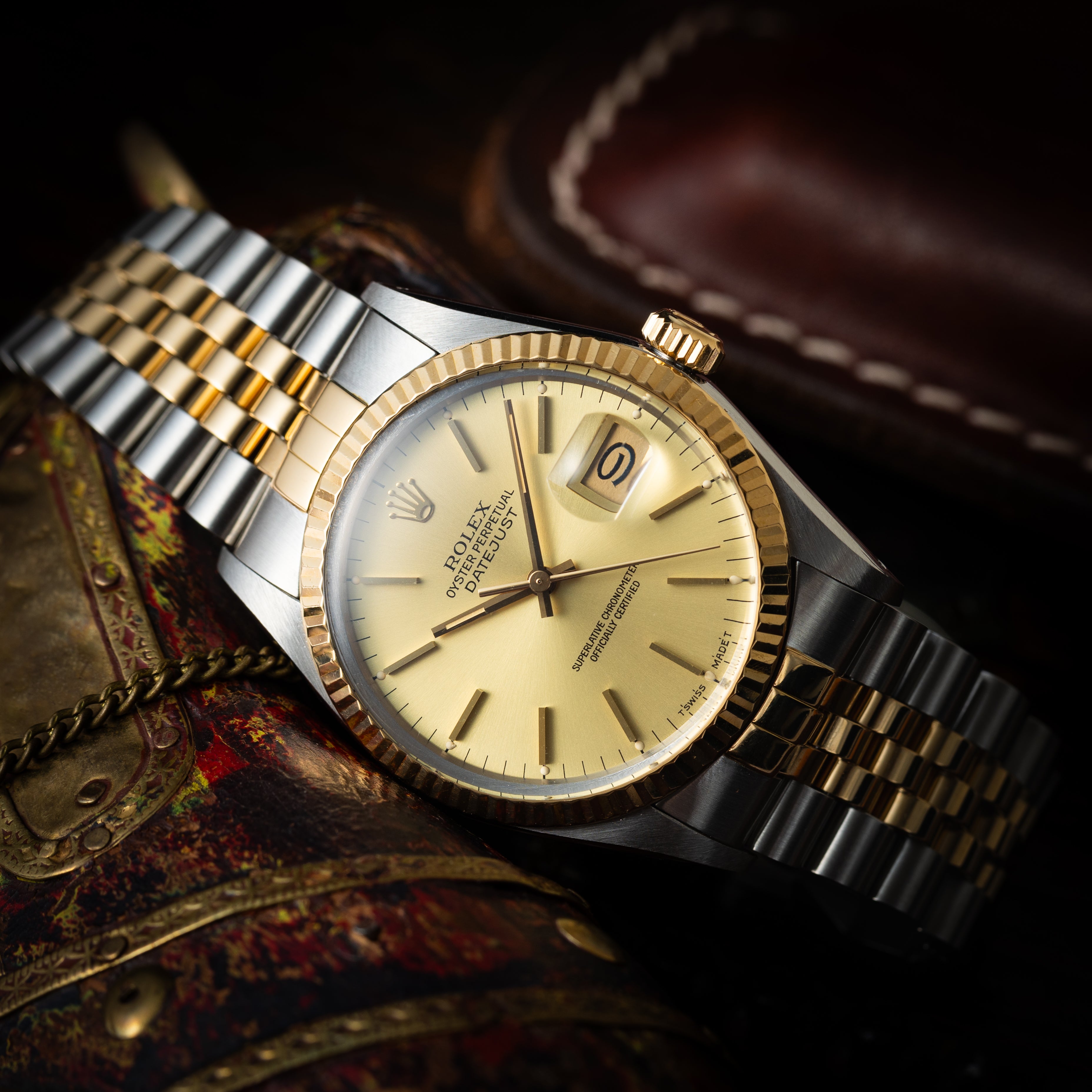 ロレックス デイトジャスト コンビ 1986年製 Ref.16013