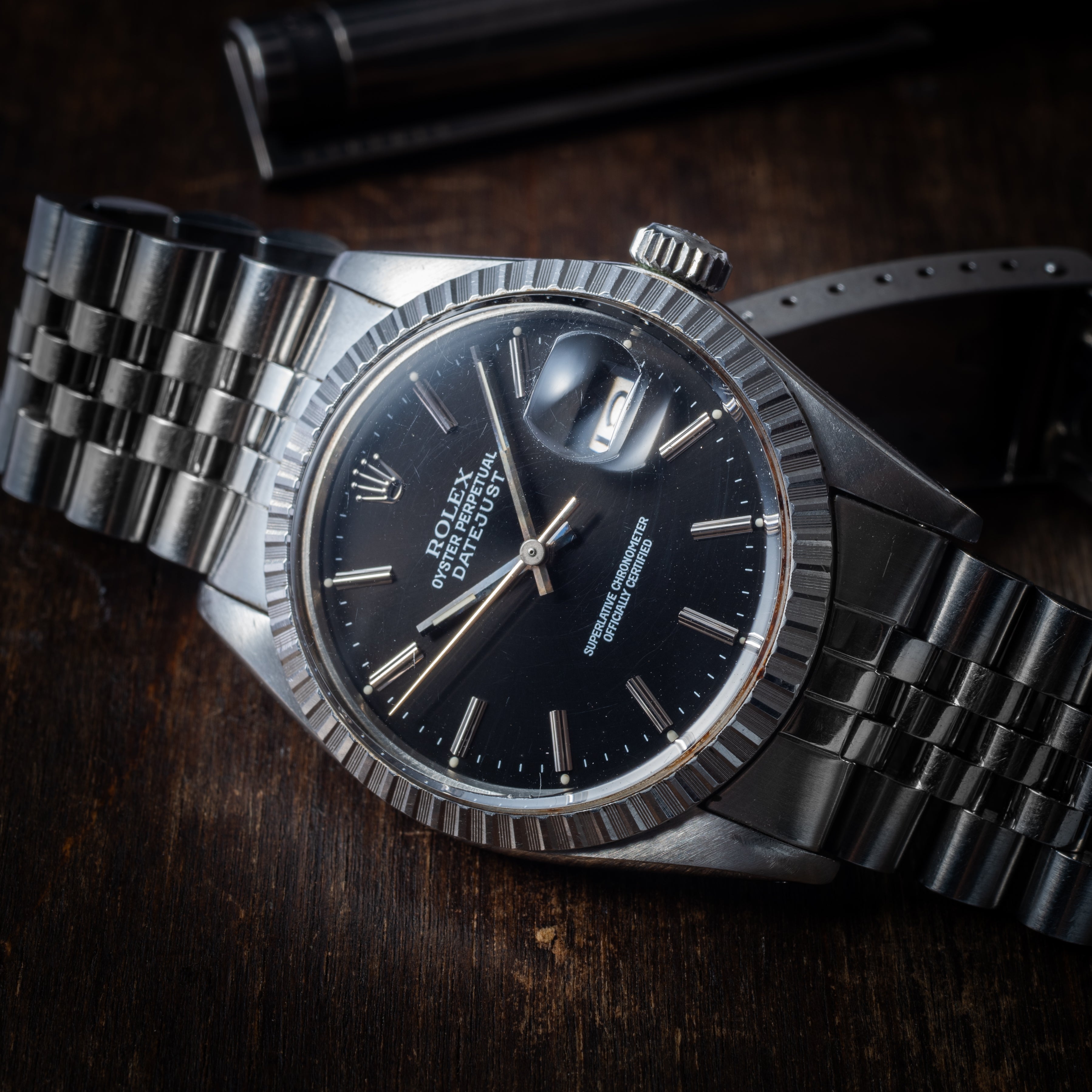 ロレックス デイトジャスト 1980年製（昭和55年製） Ref.16030 オリジナルブラックダイヤル