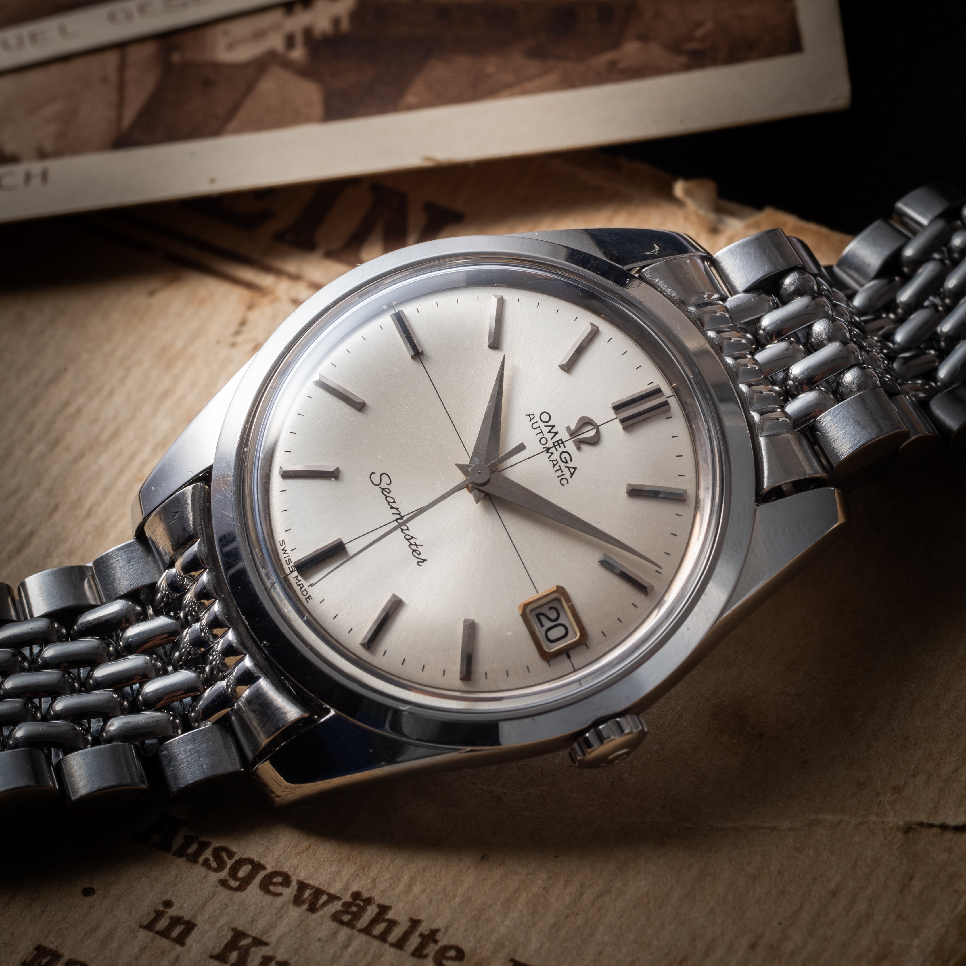 オメガ シーマスター 1965年製 クロスライン Ref.166.010 ブレス付き