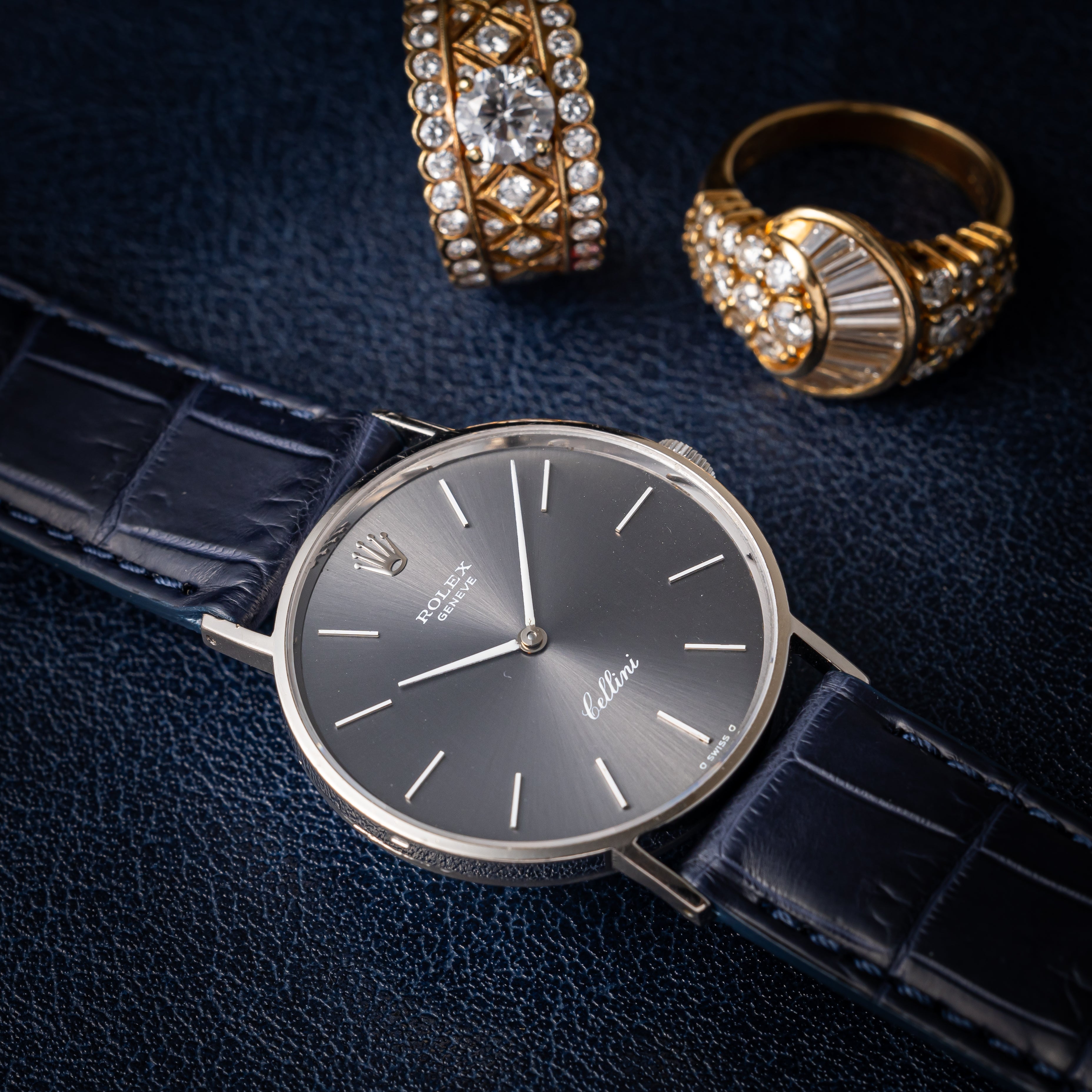 ロレックス チェリーニ 1973年製 18金ホワイトゴールド Ref.3833 手巻き