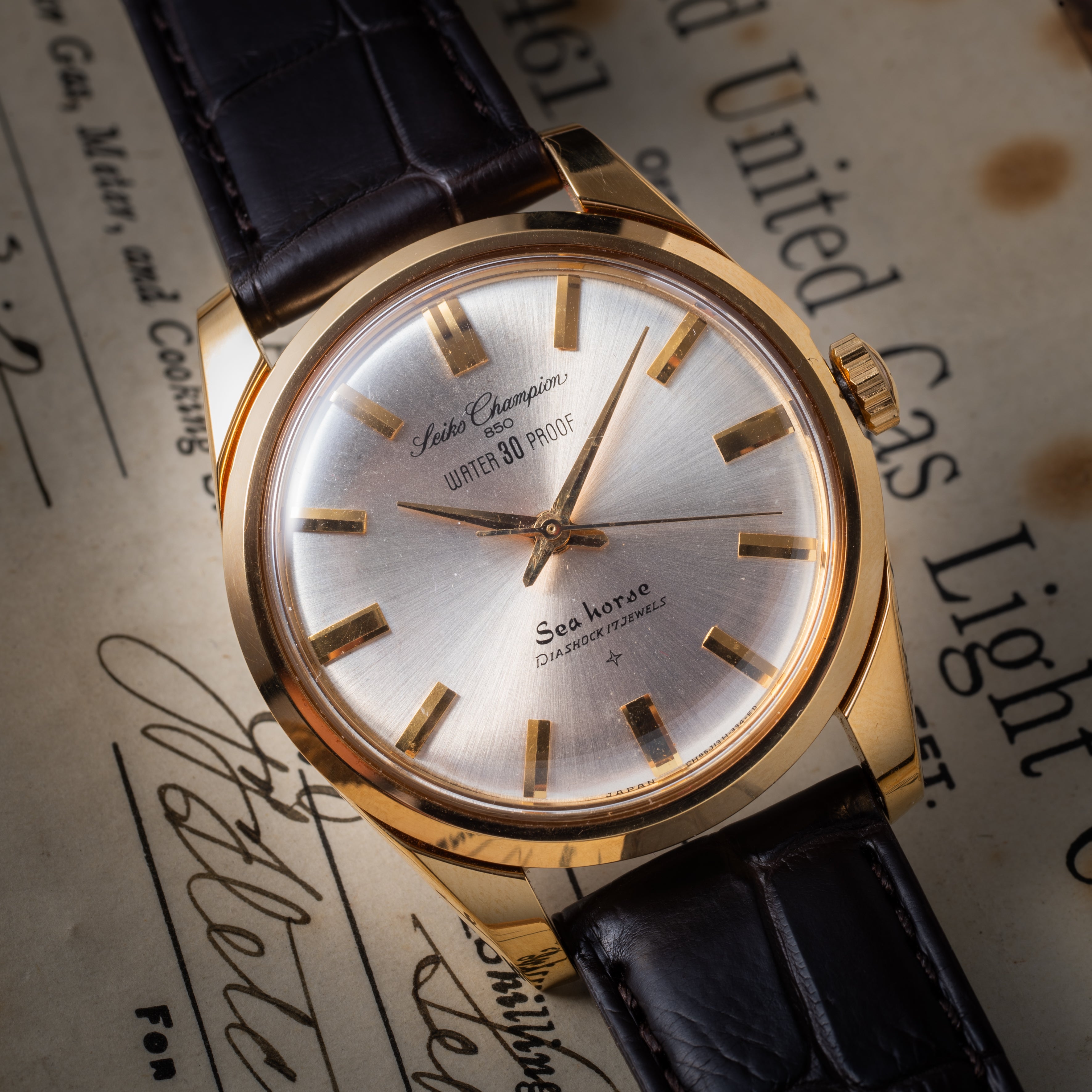 セイコー チャンピオン850 シーホース Ref.J13077 手巻き 1960年代