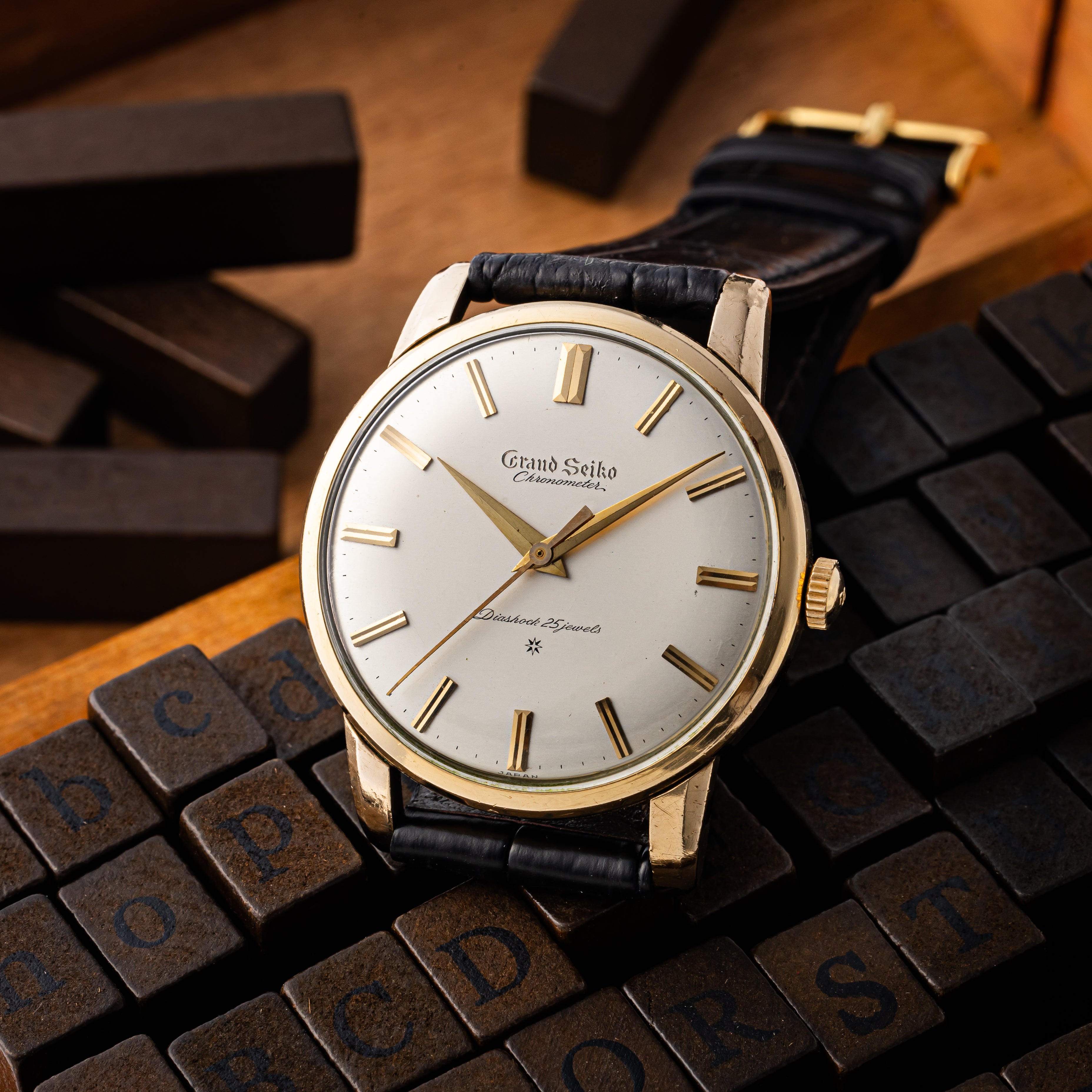 セイコー グランドセイコーファースト 1960年製/昭和35年製 彫文字盤 Ref.J14070GS