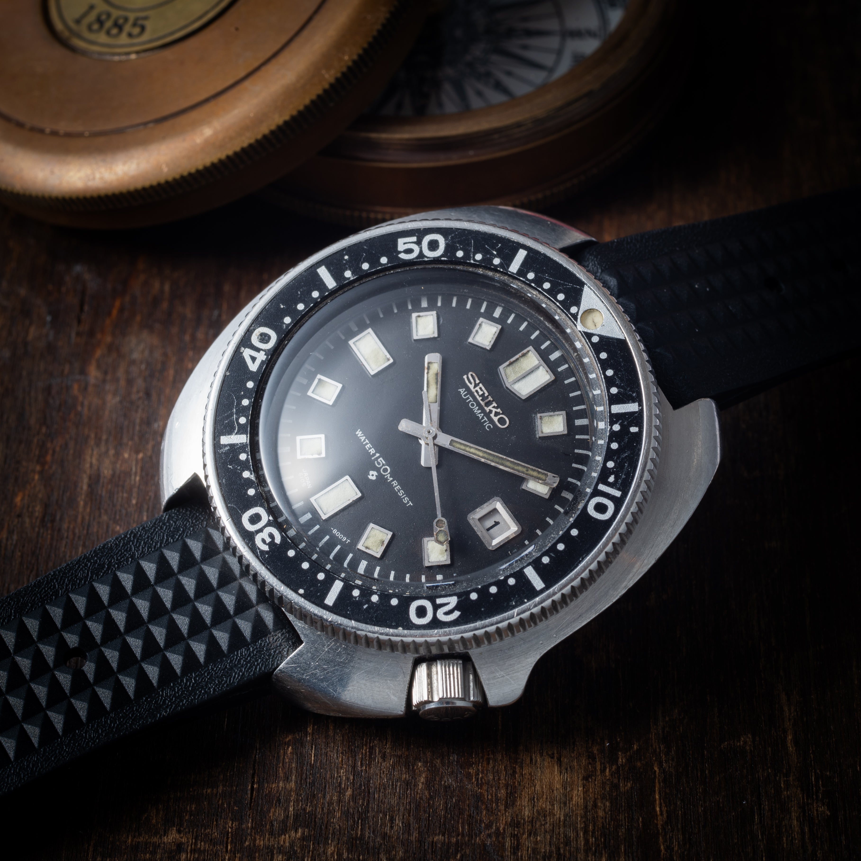 セイコー ウエムラダイバー 1973年製 150ｍダイバー 2nd 後期 Ref.6105-8110