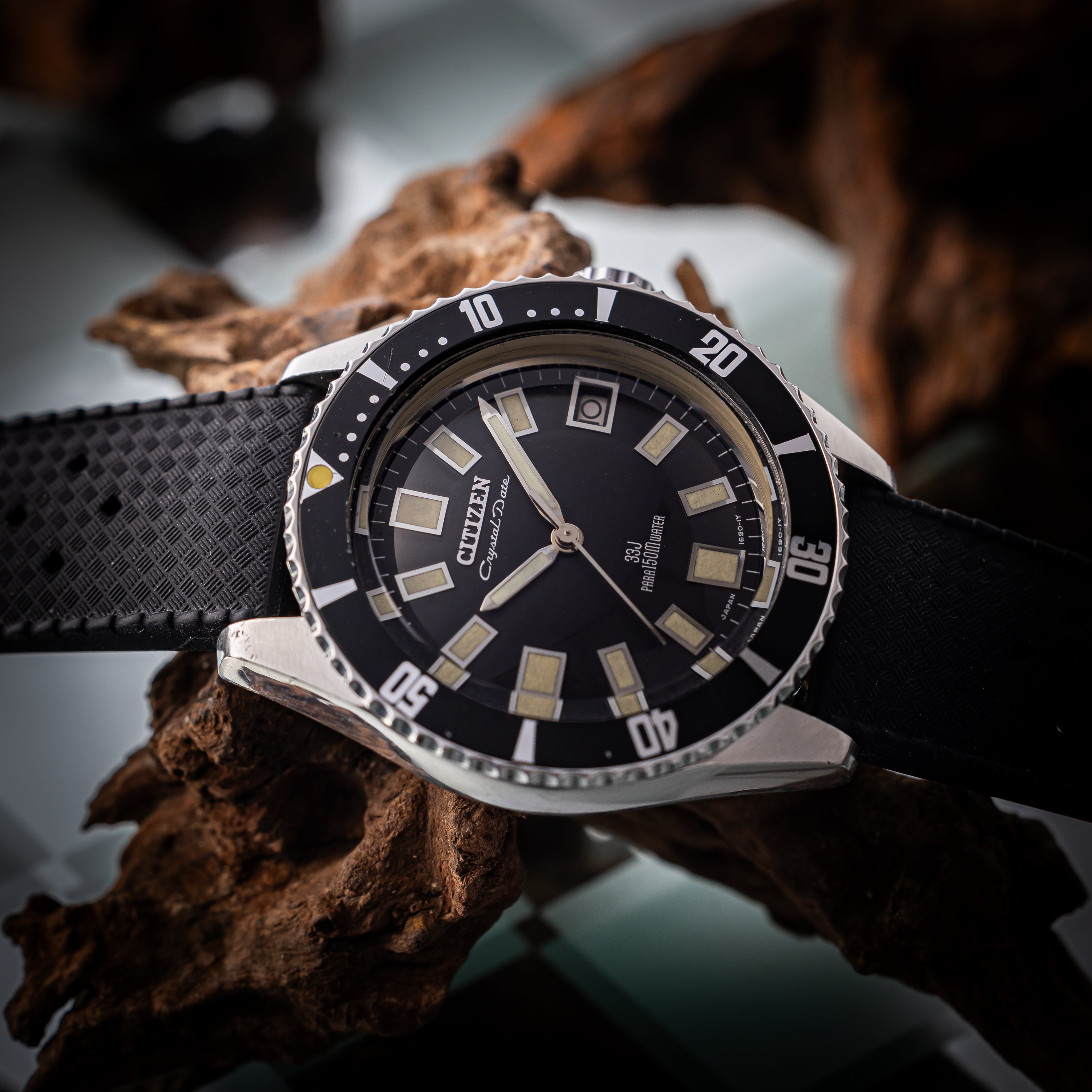 シチズン クリスタルデイト ダイバー 1968年製 Ref.52802-Y