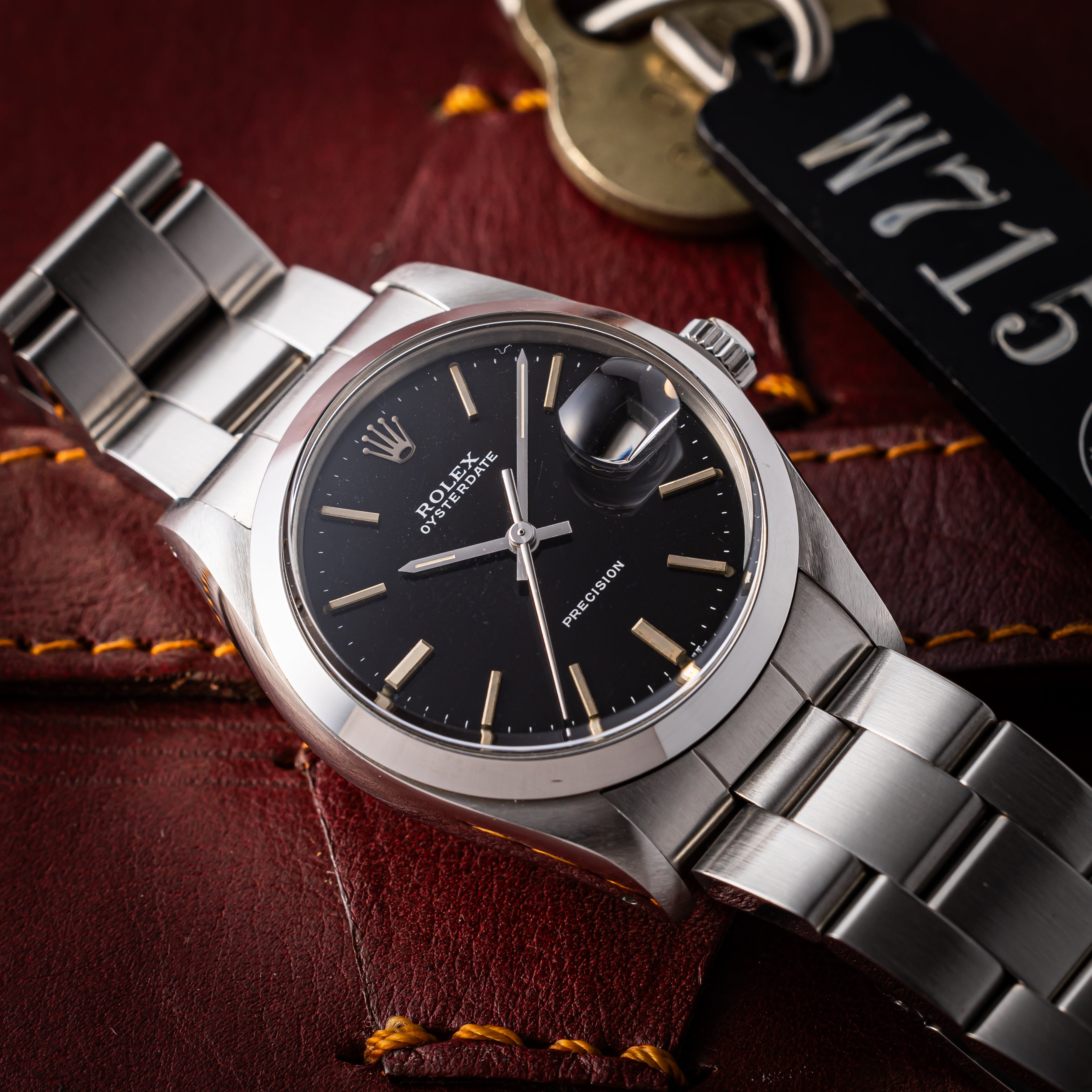 ロレックス オイスターデイト 1984年製 Ref.6694 ブラックダイヤル