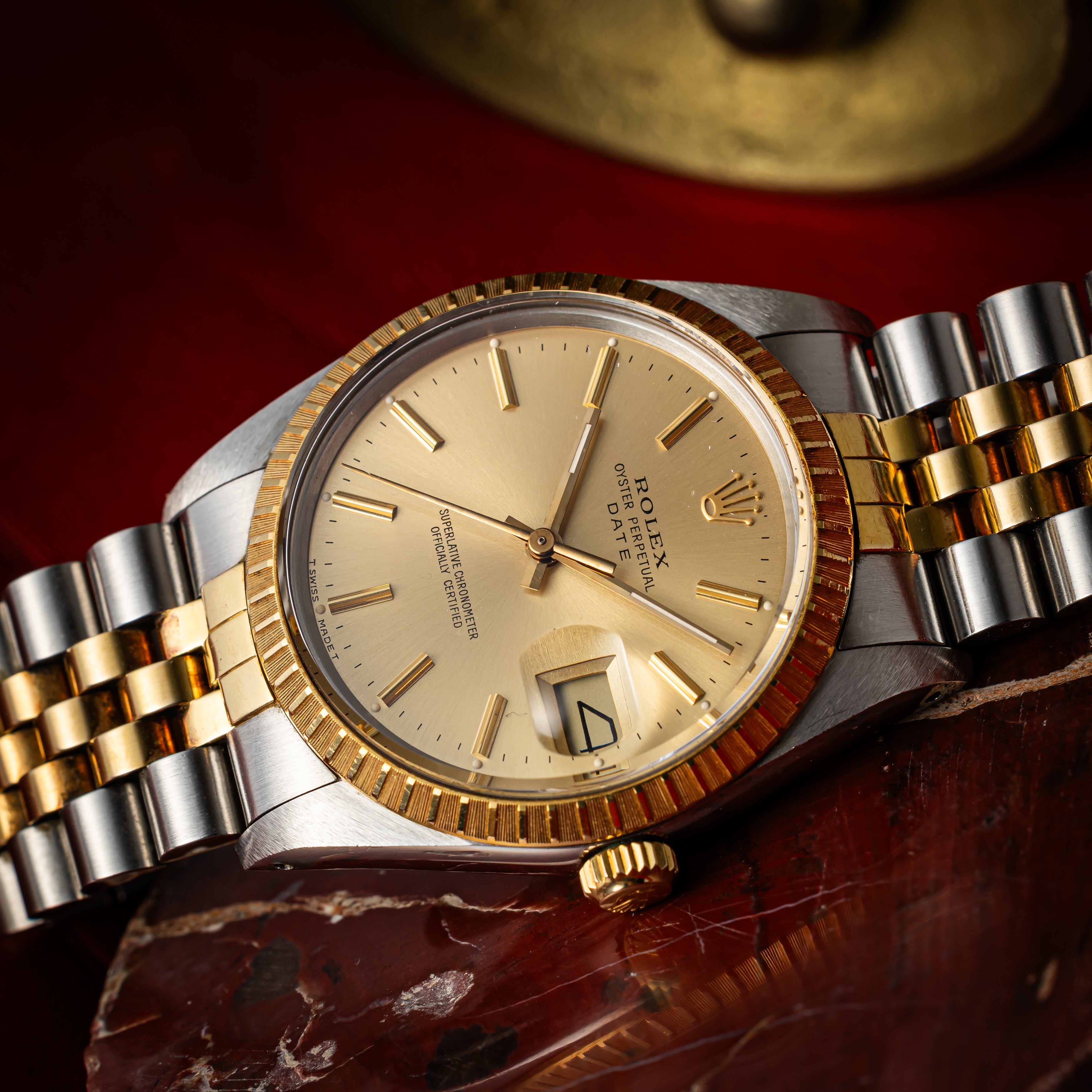 ロレックス 1987年～1988年製 オイスターパーペチュアルデイト コンビ Ref.15053