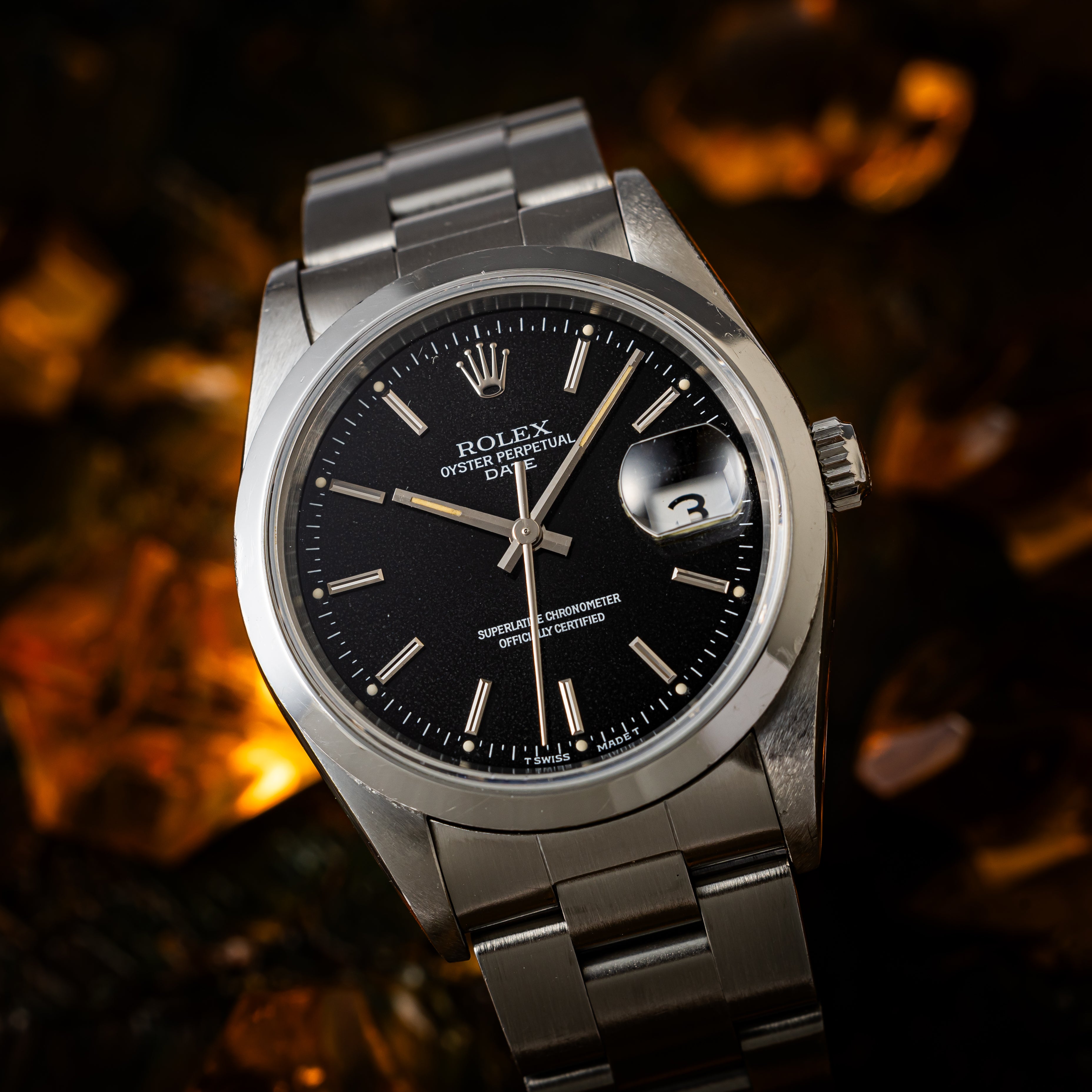 ロレックス 1995年～1996年製 オイスターパーペチュアルデイト Ref.15200