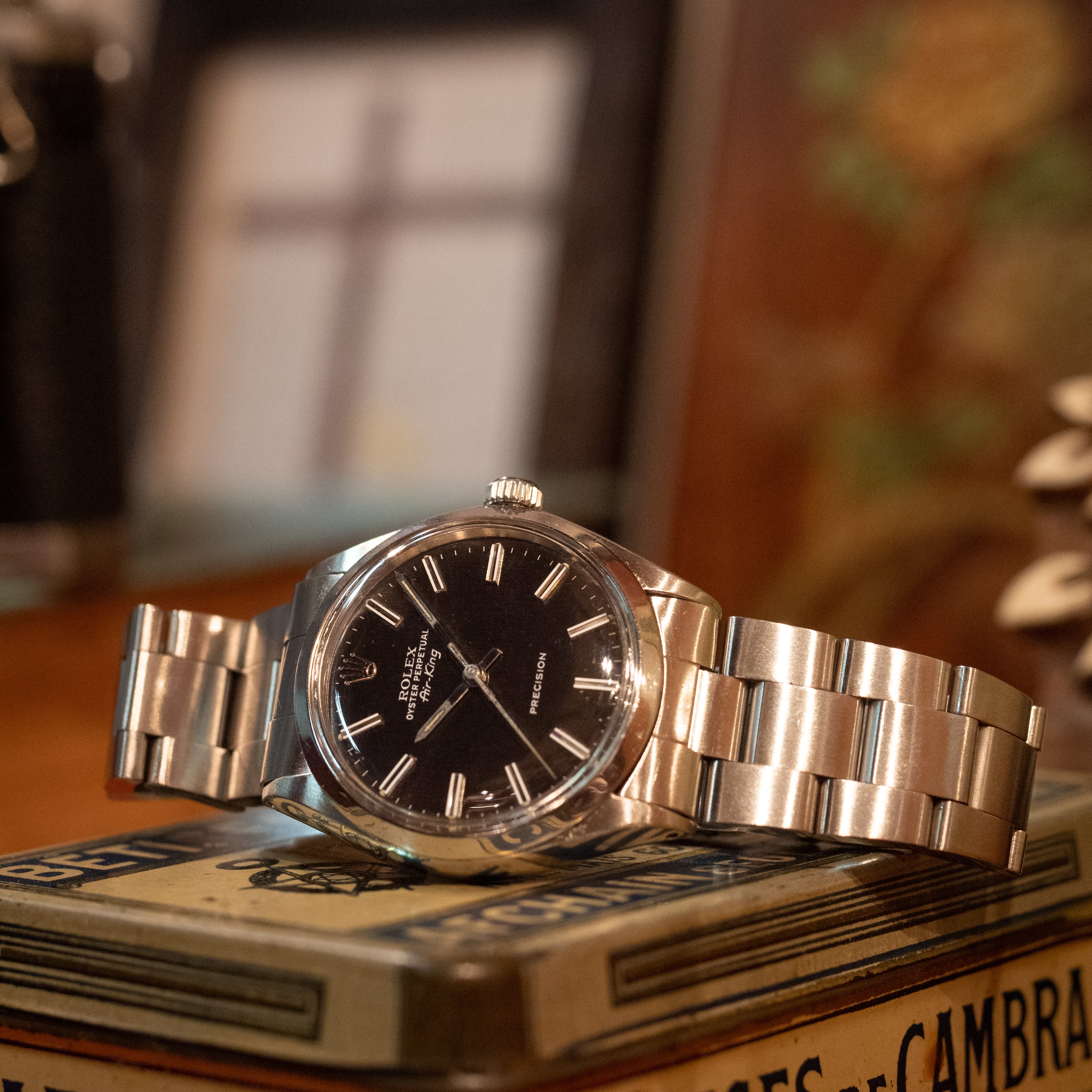 ロレックス エアキング 1972年製 希少オリジナルグレーダイヤル Ref.5500