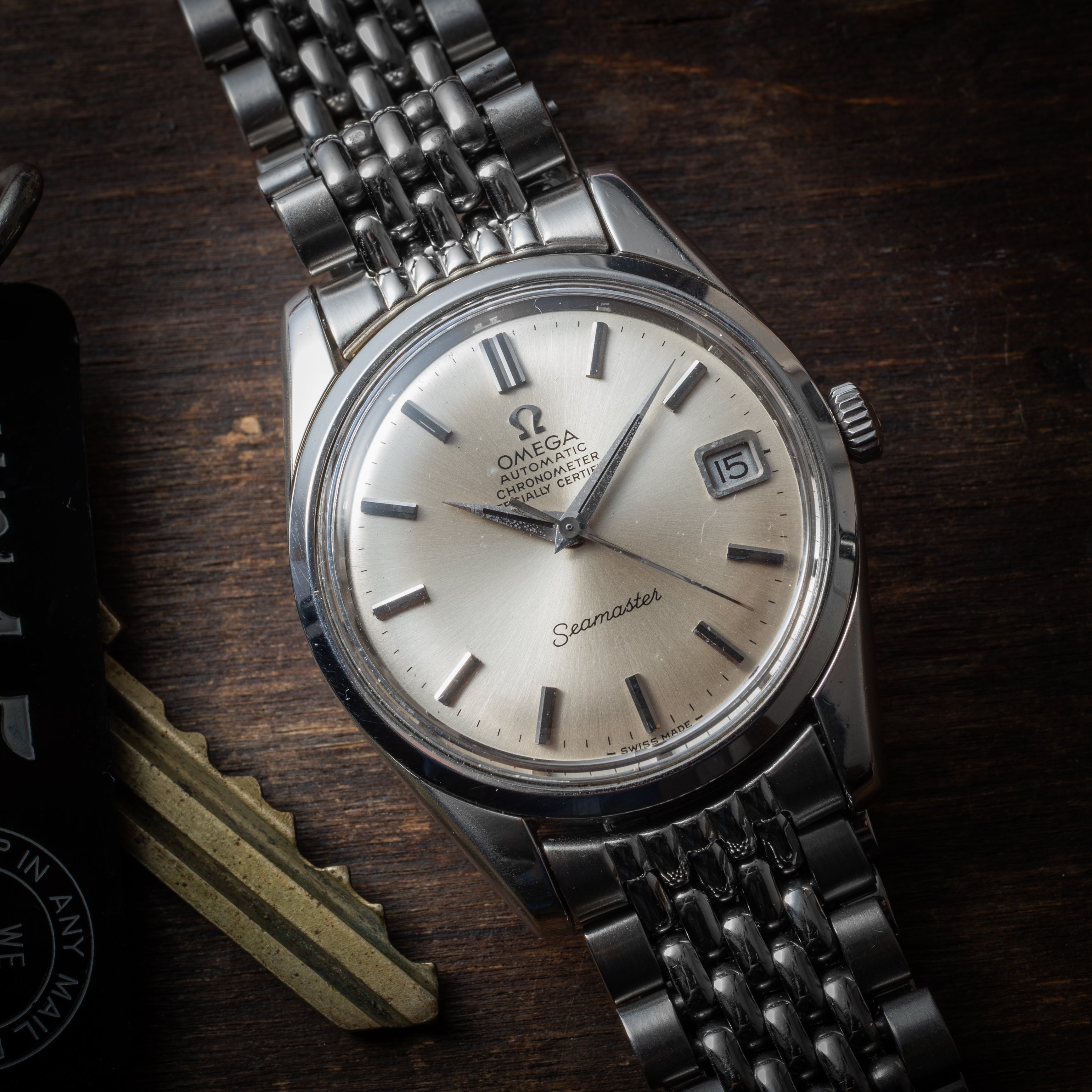 オメガ シーマスター クロノメーター 1969年製 Ref.166.010 SP 純正ブレス