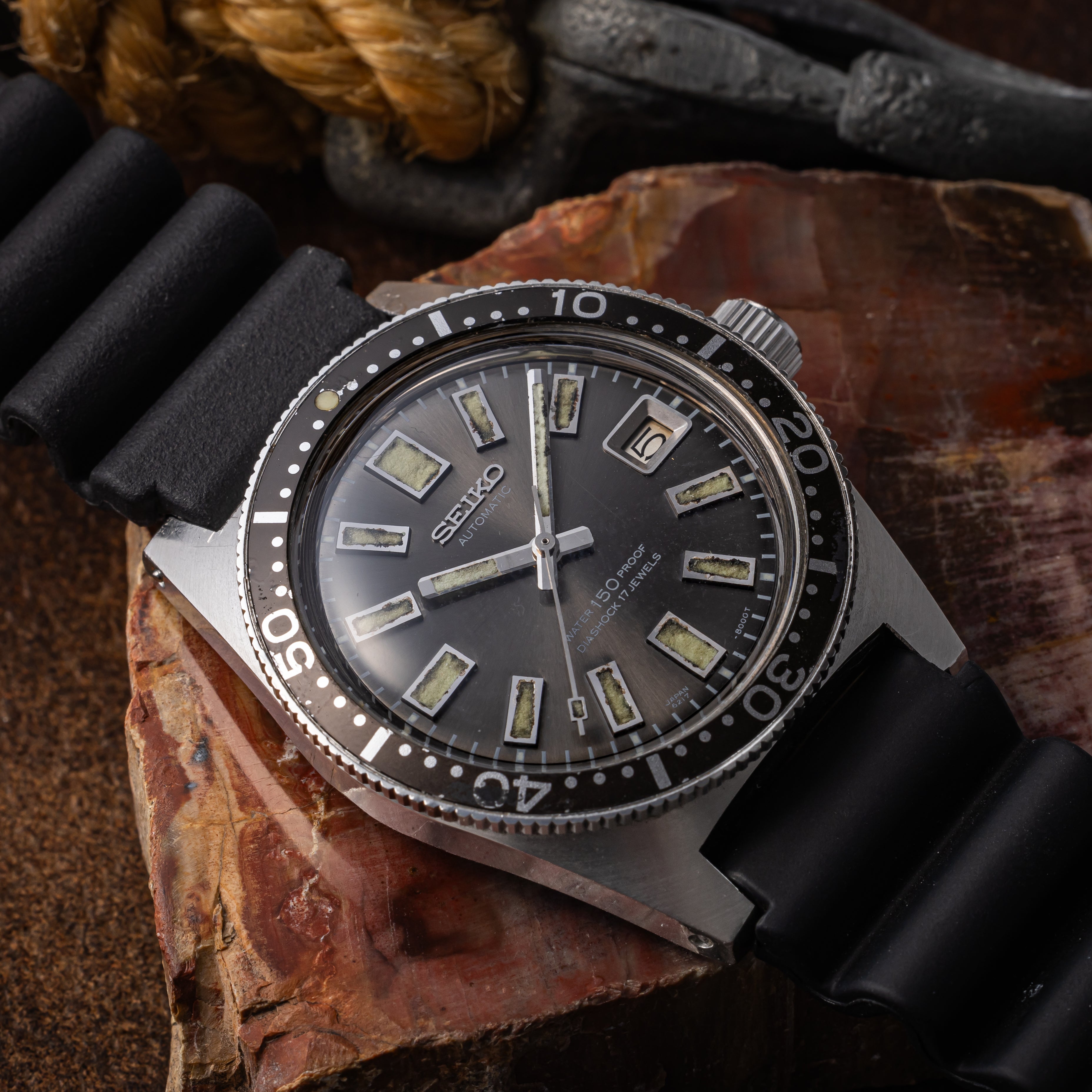 セイコー ダイバー 150m 1967年製 ファーストモデル後期型 Ref.6217-8001