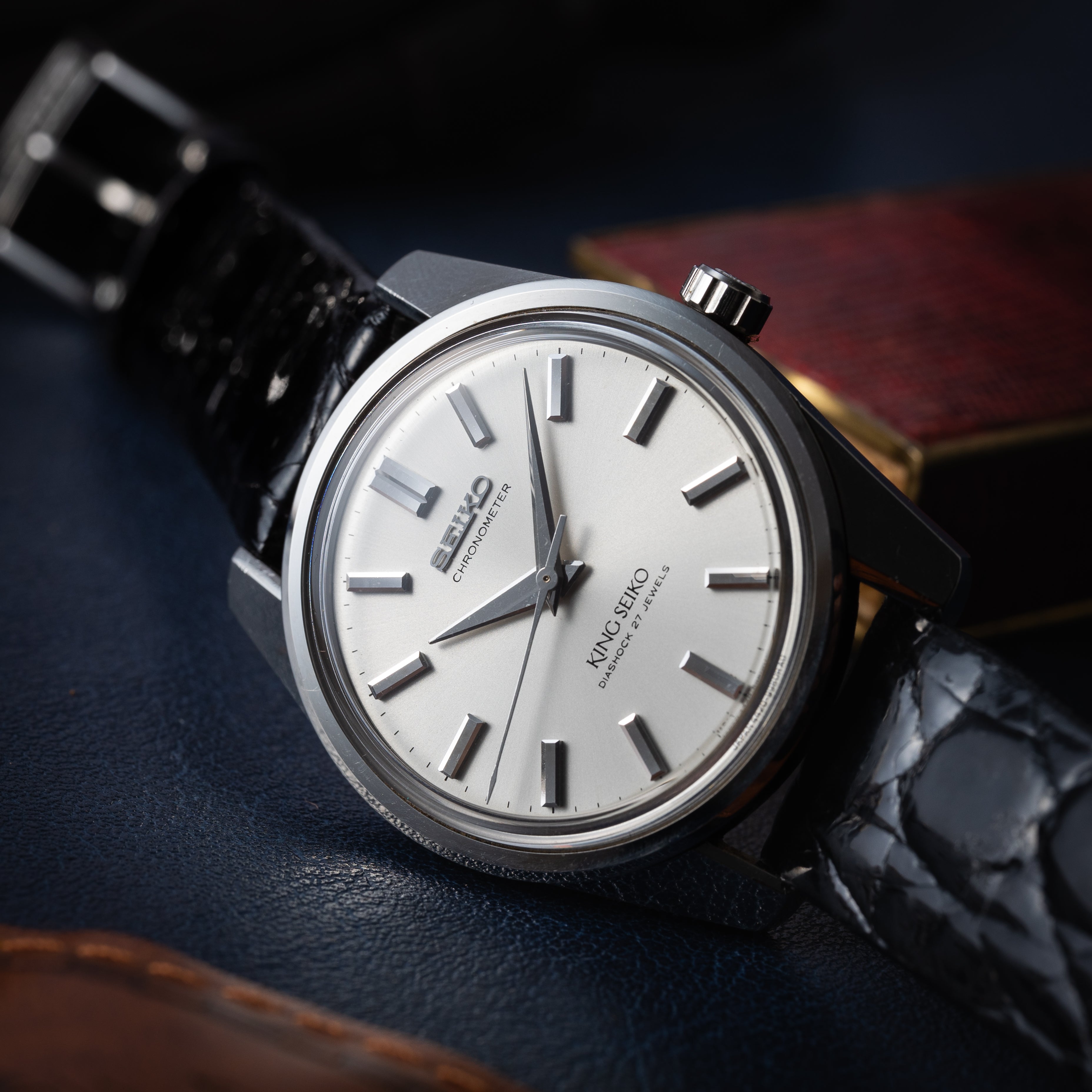 キングセイコー クロノメーター 1966年製 後期型 44KS Ref.4420-9990 純正尾錠付き