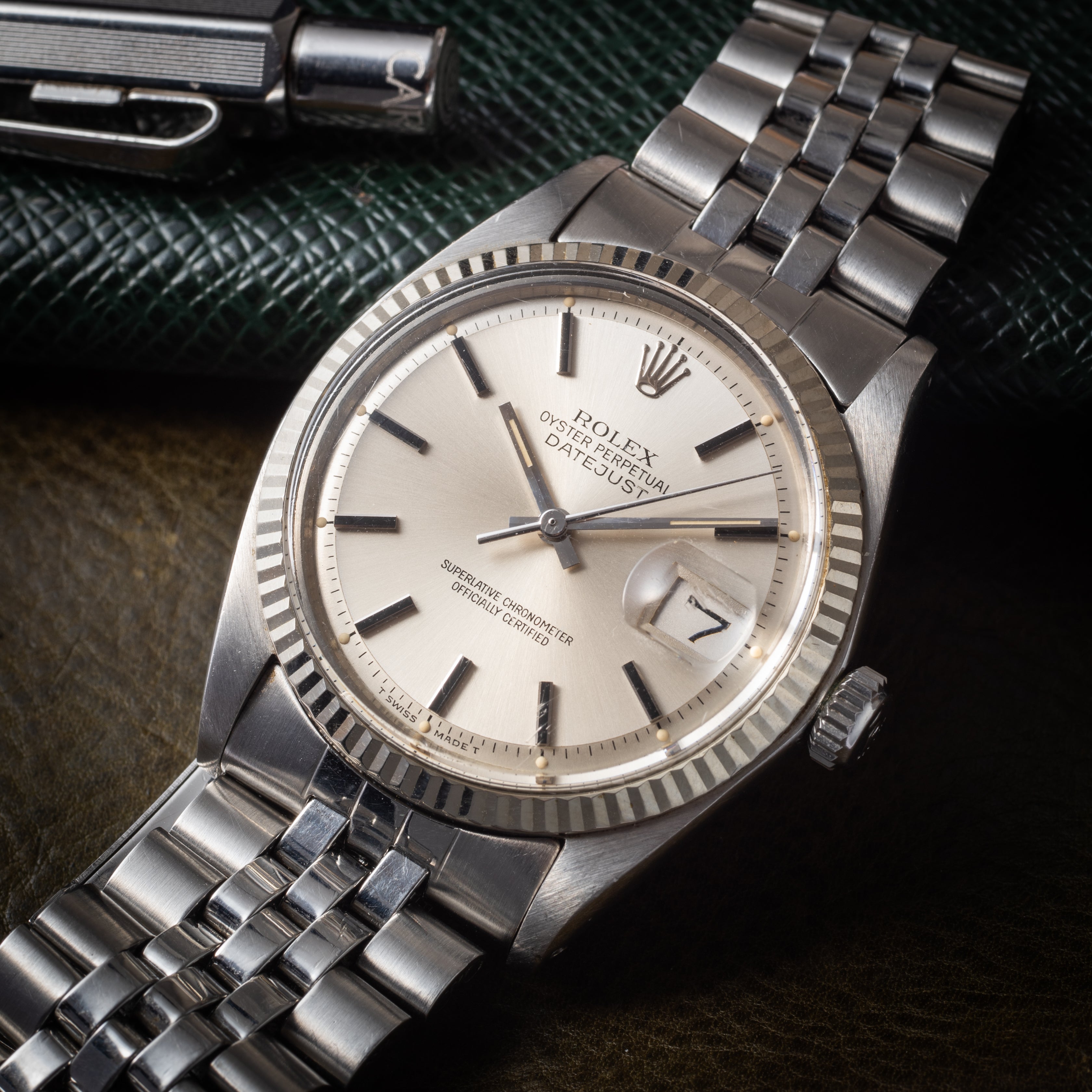 ロレックス デイトジャスト 1968年製 Ref.1601 シルバーダイヤル