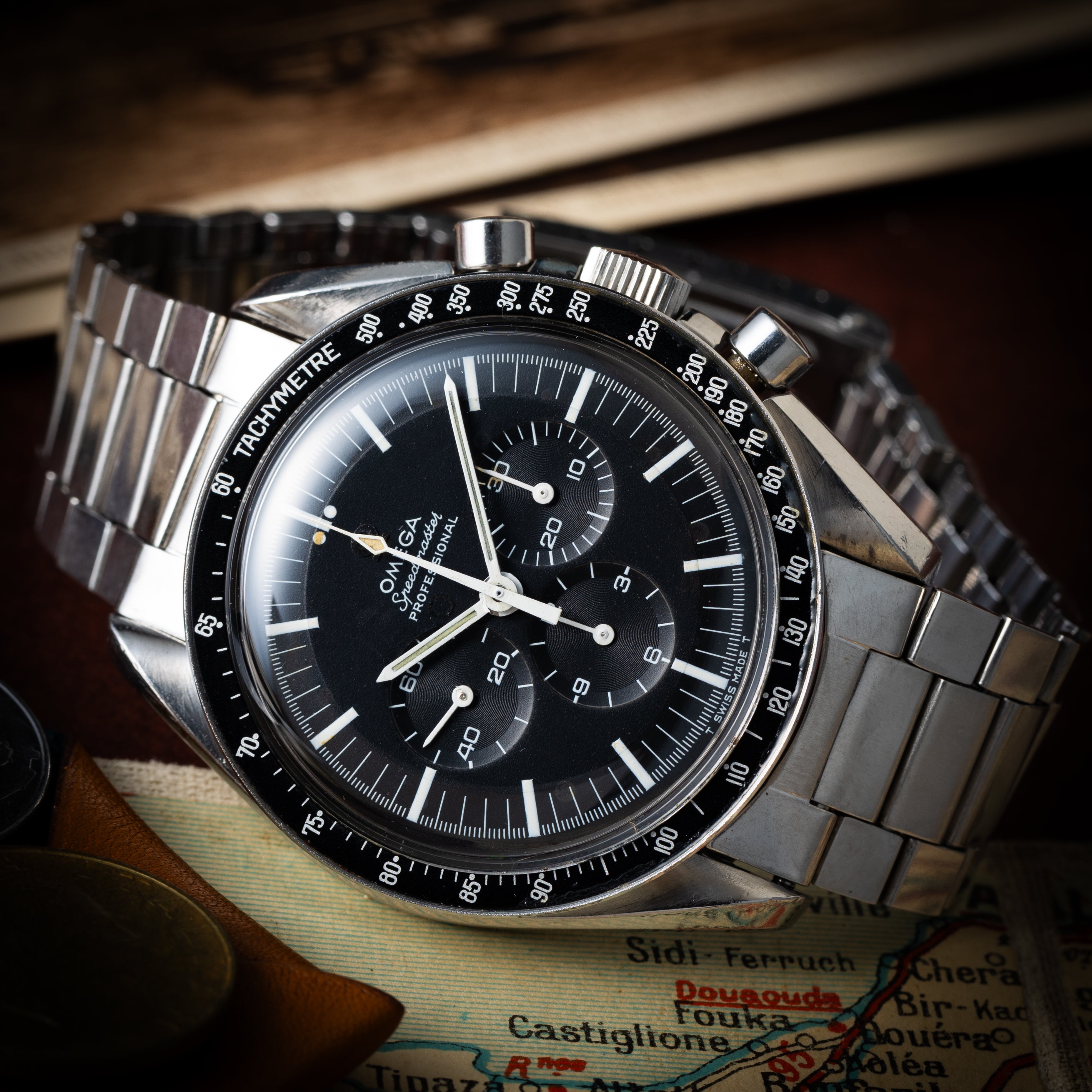 スピードマスタープロフェッショナル 1967年製 4thモデル Ref.145.012 キャタピラブレス