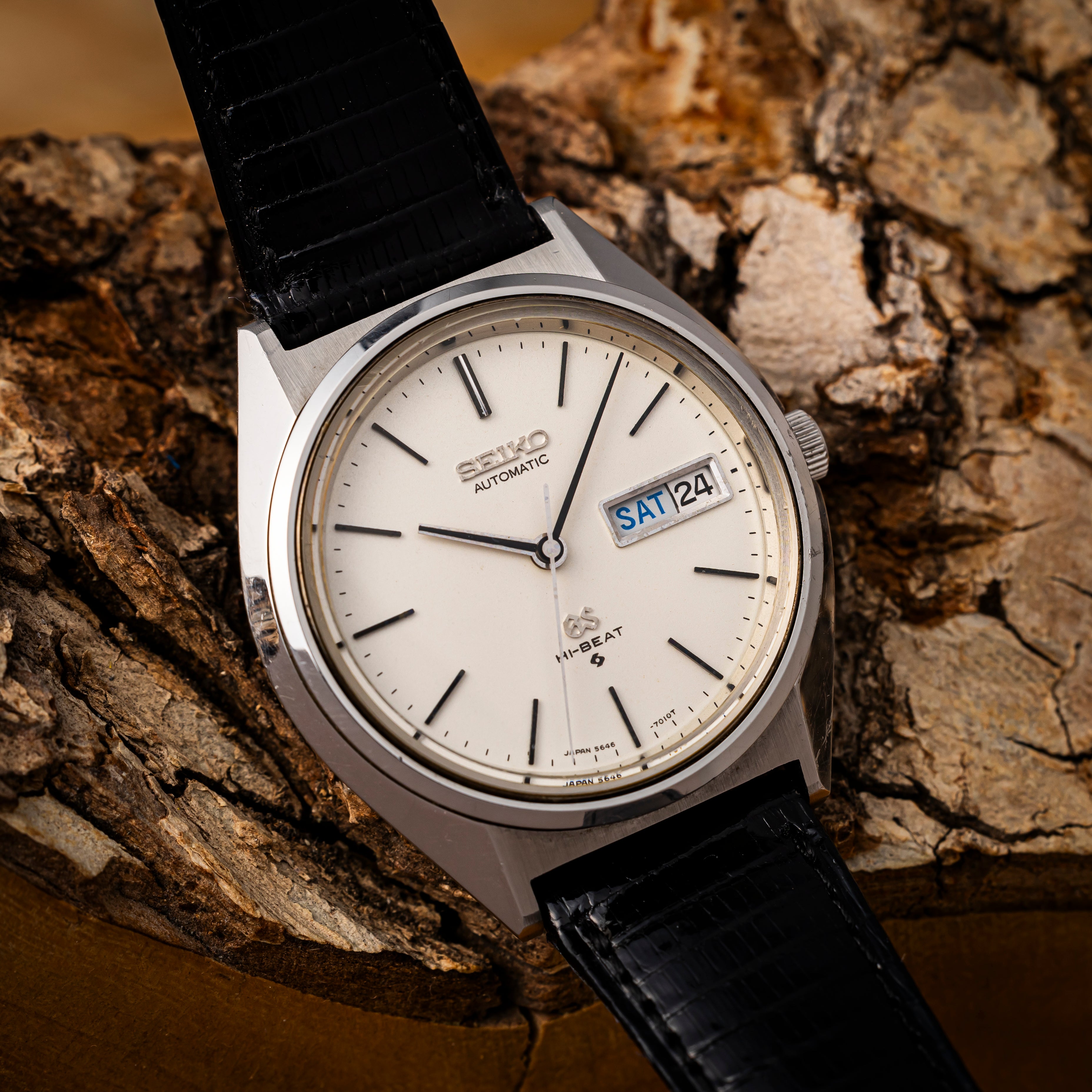 グランドセイコー 1973年製 Ref.5646-7010 56GS アイボリーダイヤル