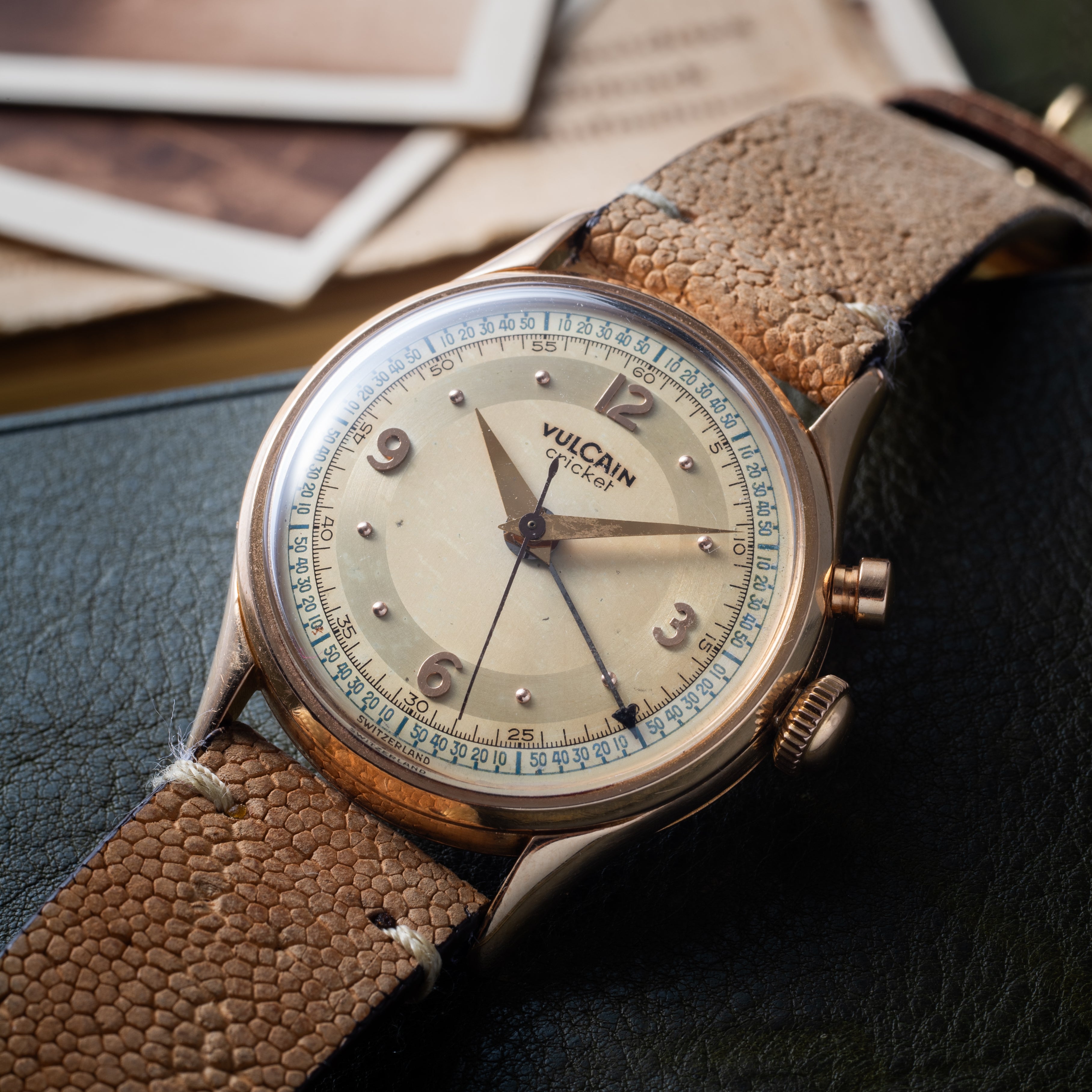 ヴァルカン クリケット 18金無垢 1950年代製