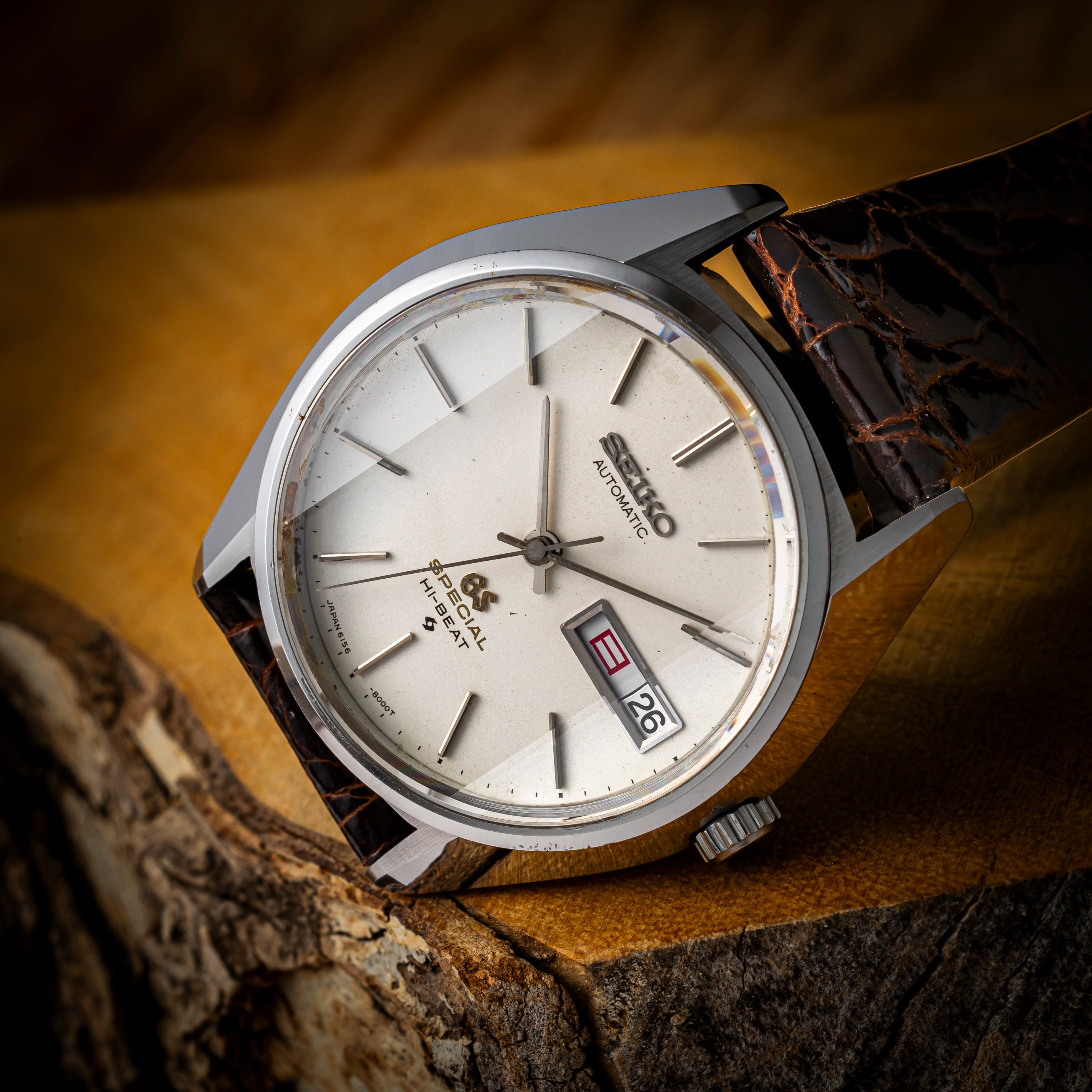 グランドセイコー スペシャル 1970年製/昭和45年製 Ref.6156-8010 カットガラス 純正尾錠付き