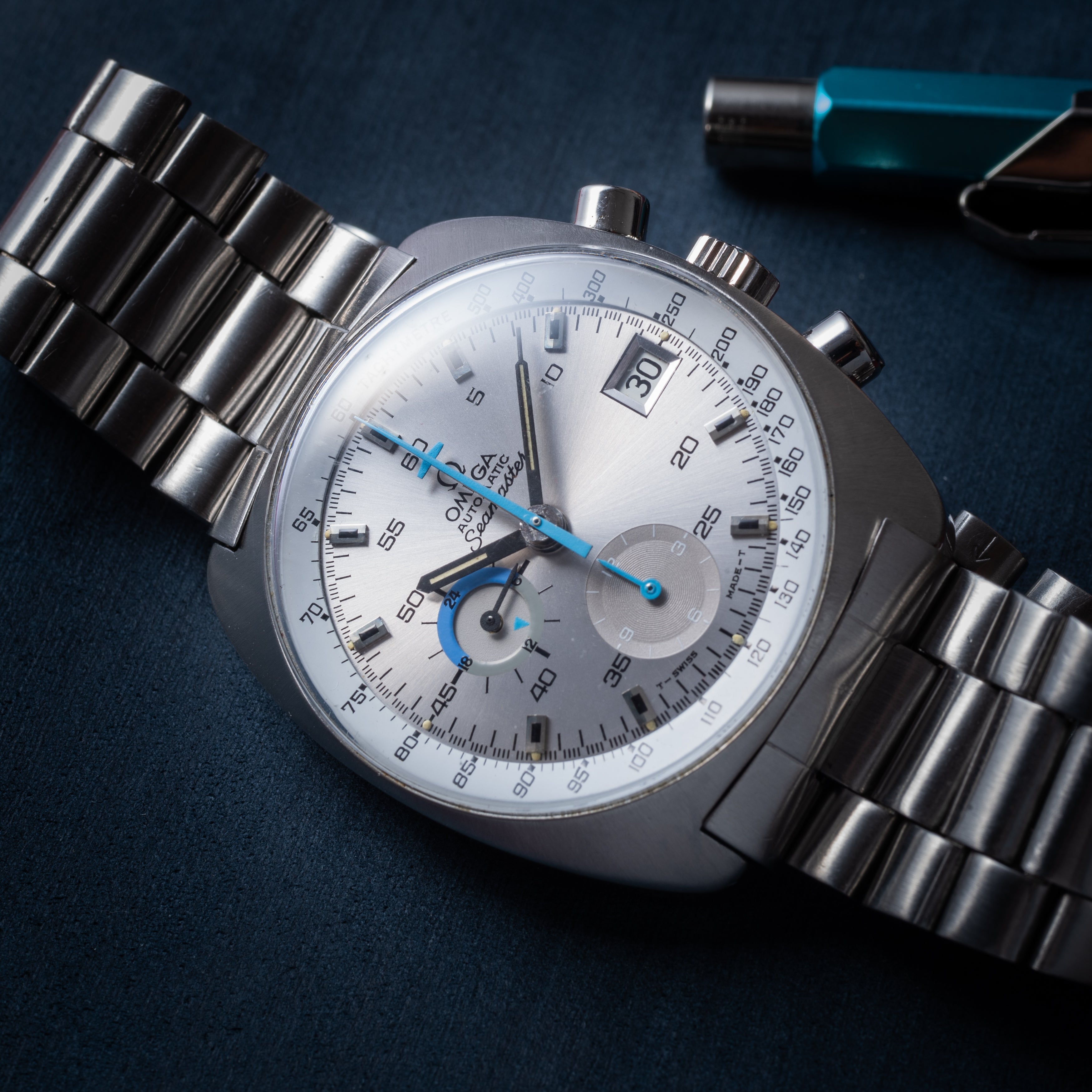 オメガ シーマスター クロノグラフ ジェダイ 1974年製 Ref.176.007 純正ブレス