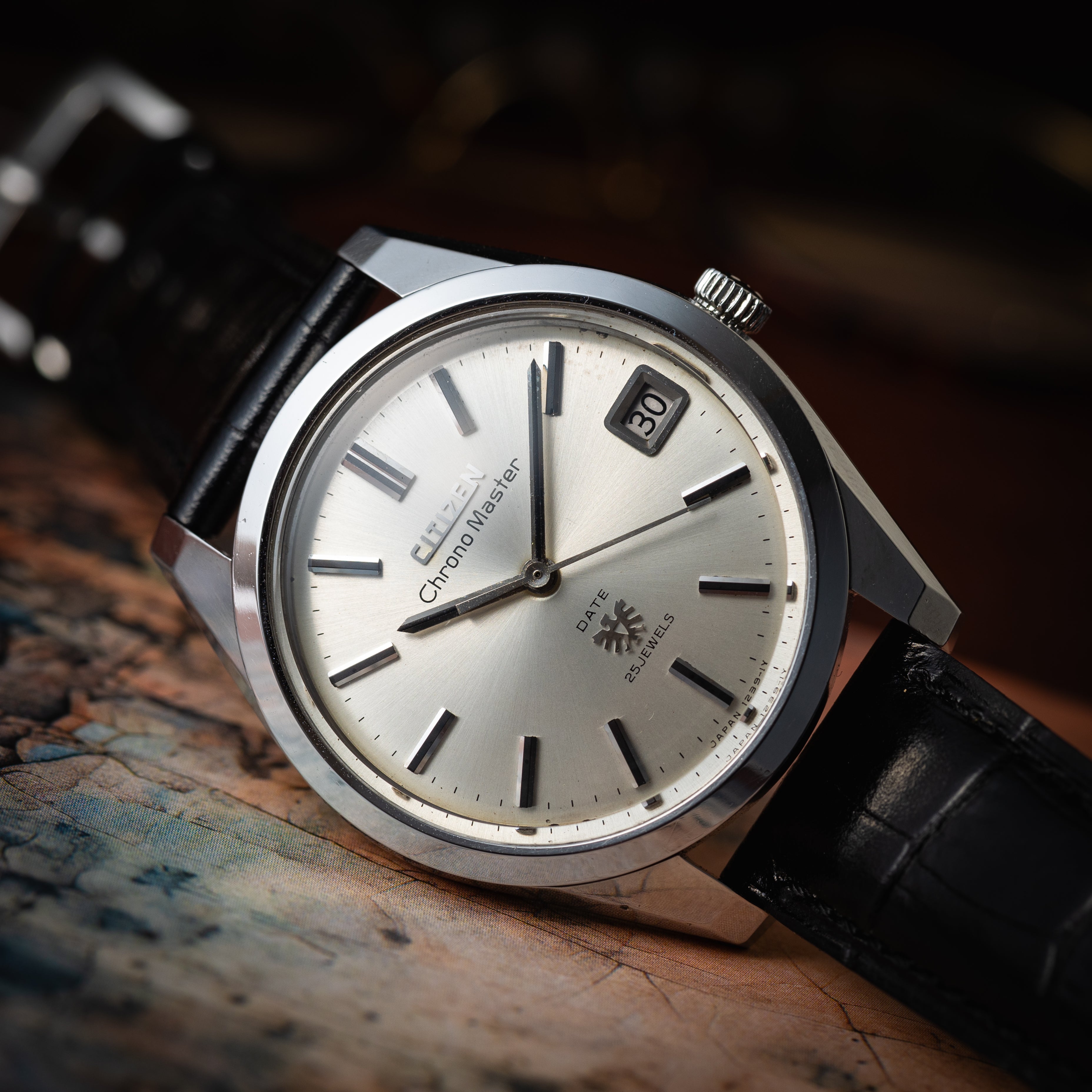 シチズン クロノマスター初期型 1968年製 25石手巻き 鷲メダリオン