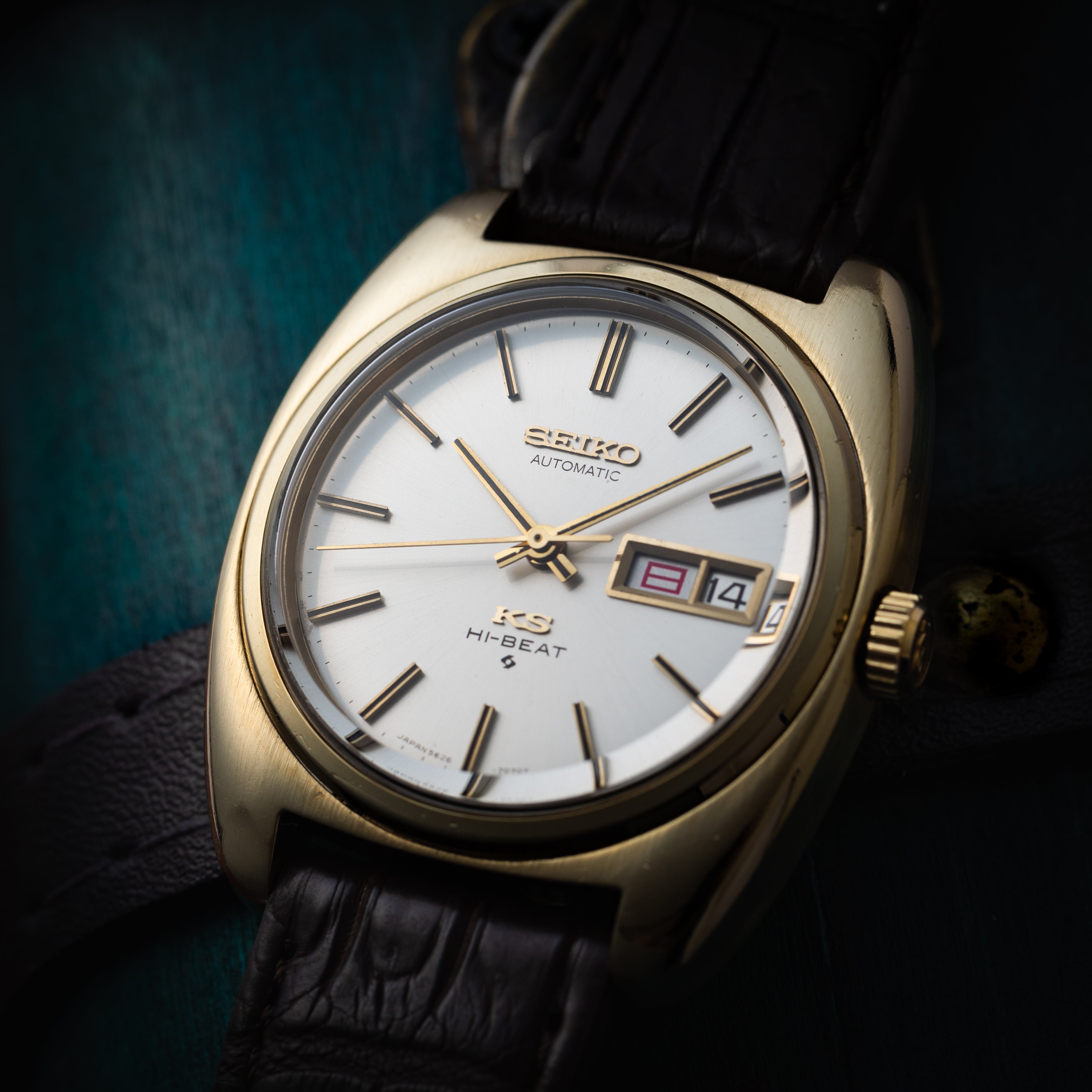 SEIKO 56キングセイコー CAPゴールド 1970年製/昭和45年製 Ref.5626-7070 ワンピースケース