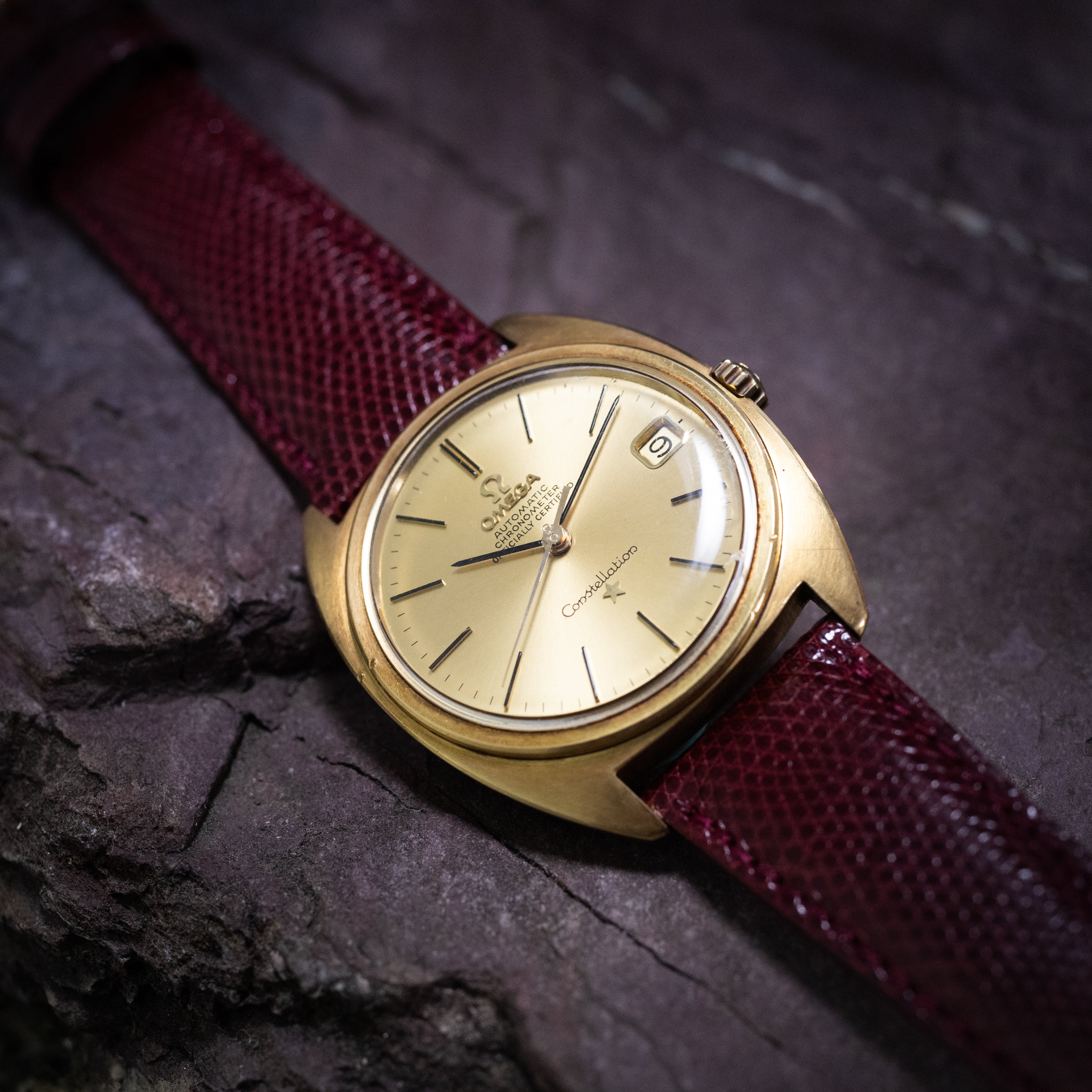 オメガコンステレーション ジェンタ 18KYG 1966年製