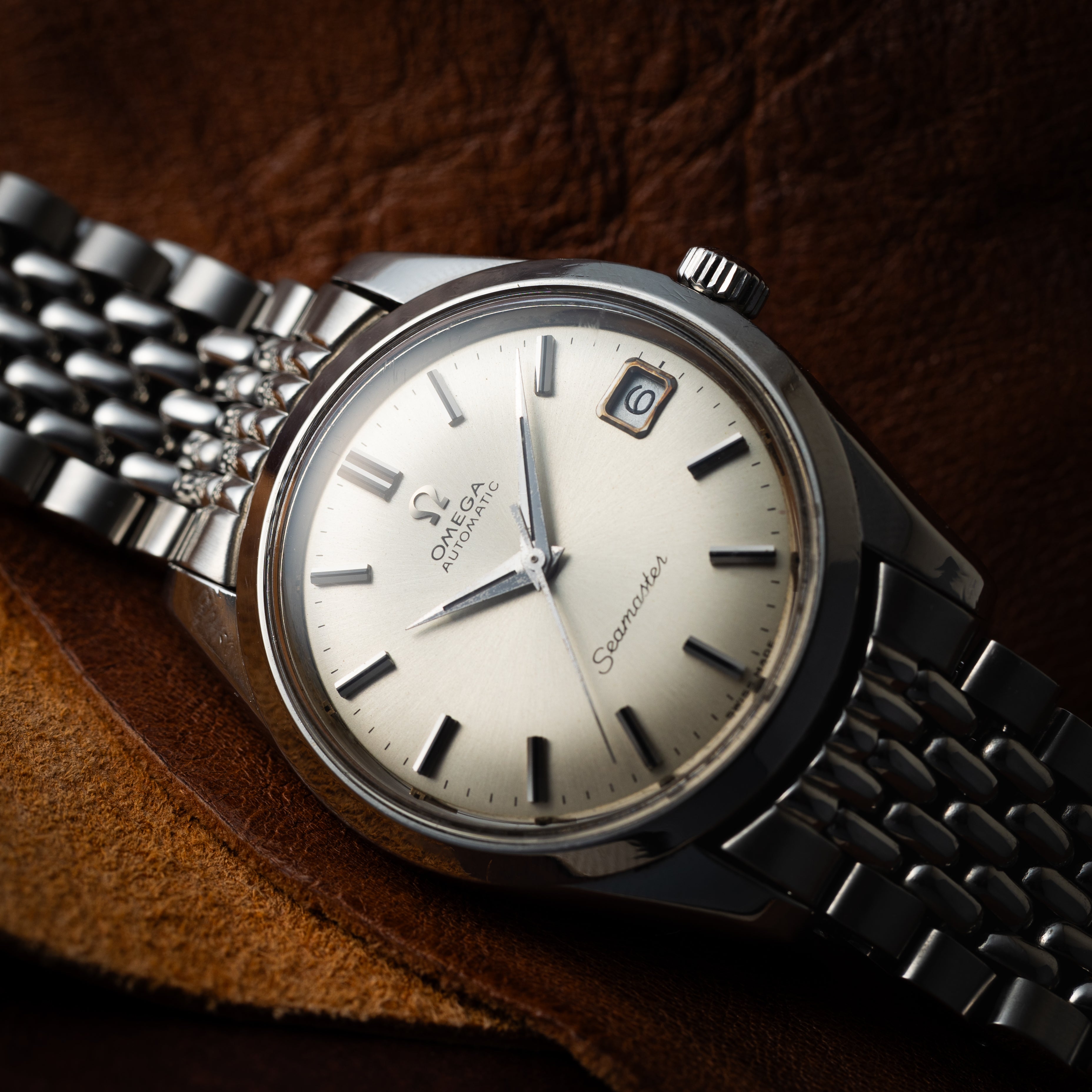 オメガ シーマスター  1968年製 Ref.166.010 純正ライスブレス付き