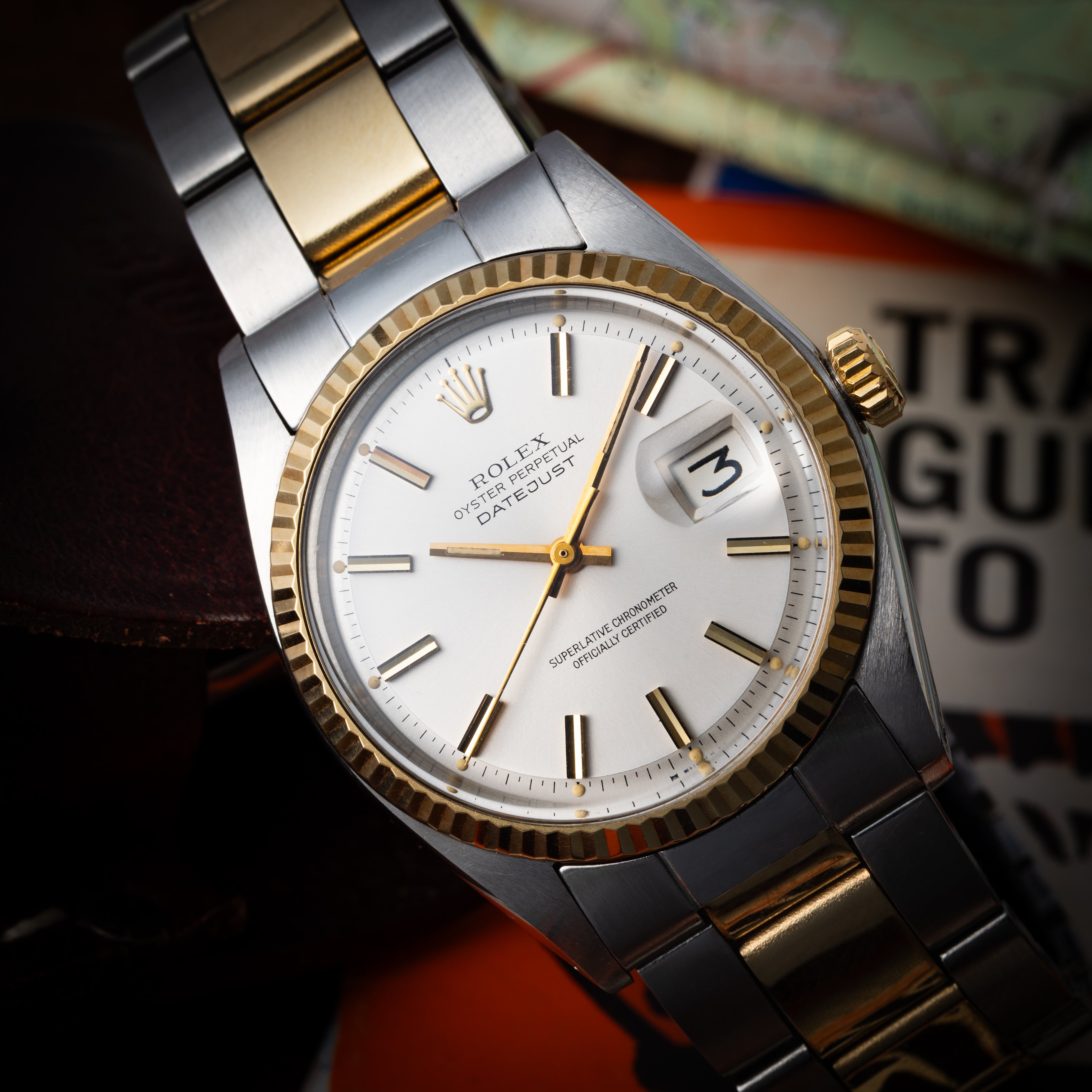 ロレックス デイトジャストコンビ 1972年製 Ref.1601  オイスターブレス