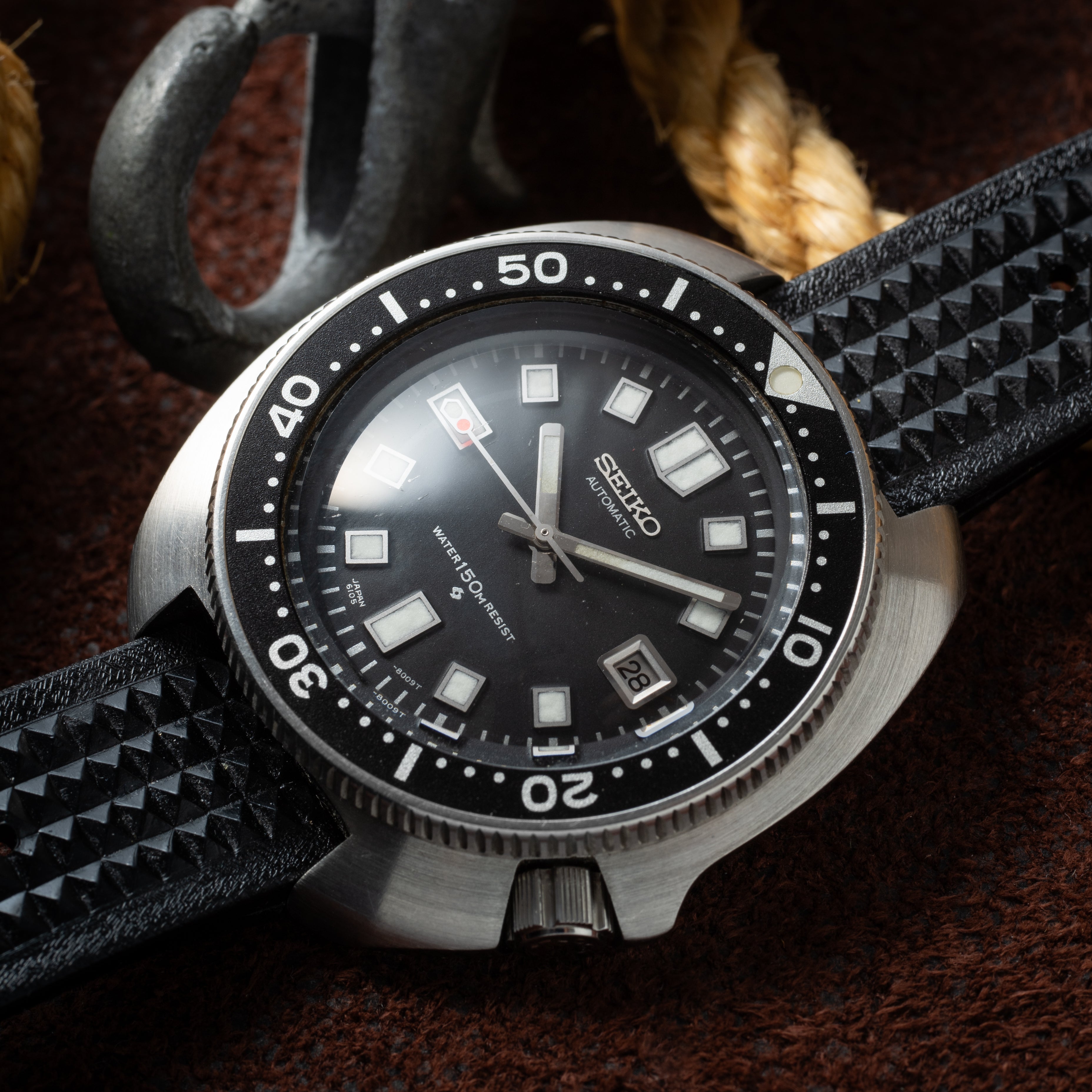 セイコー ウエムラダイバー 1973年製 150ｍダイバー 2nd Ref.6105-8119 キャプテン ウィラード