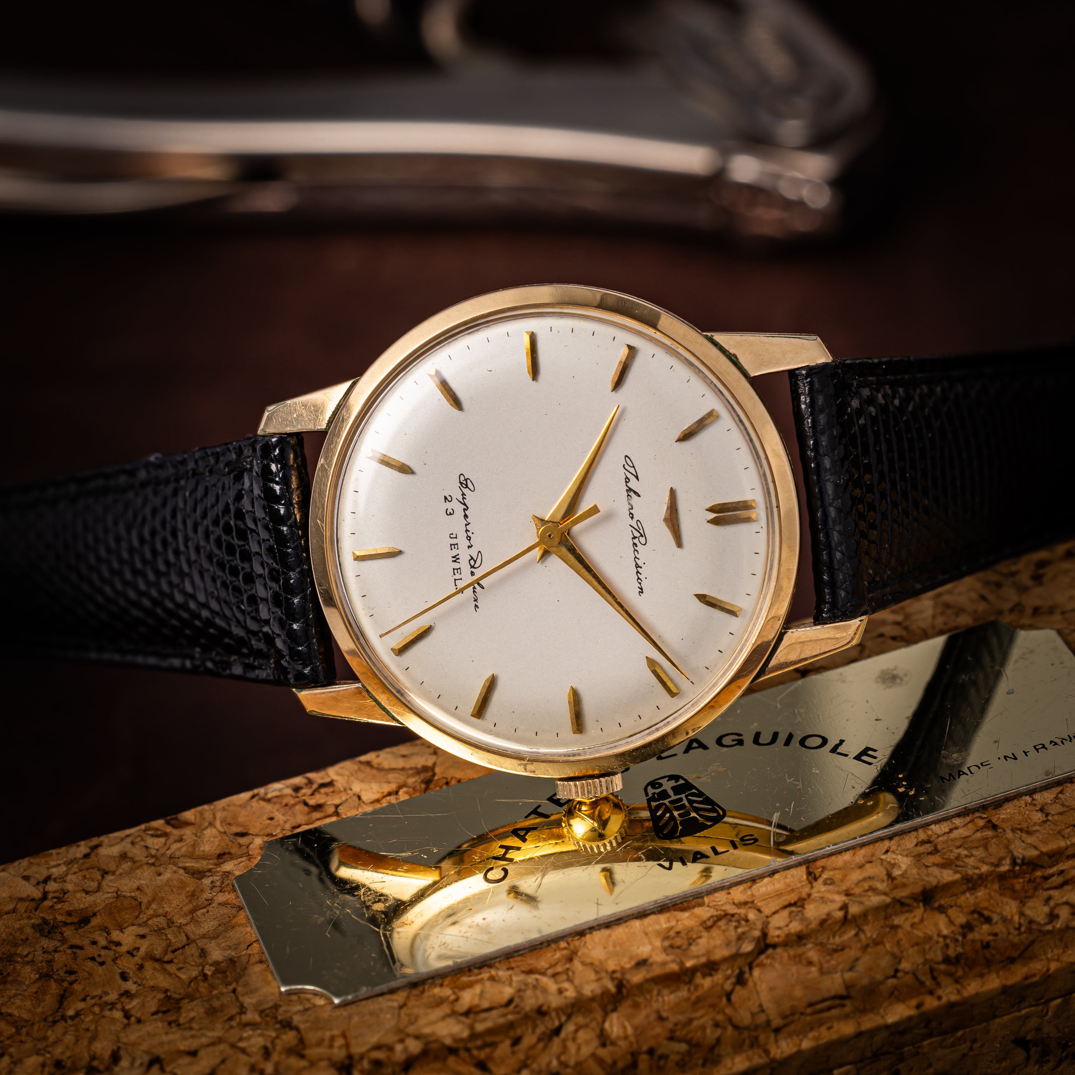 タカノ プレシジョン スーペリオ デラックス 金張り 1950年代製