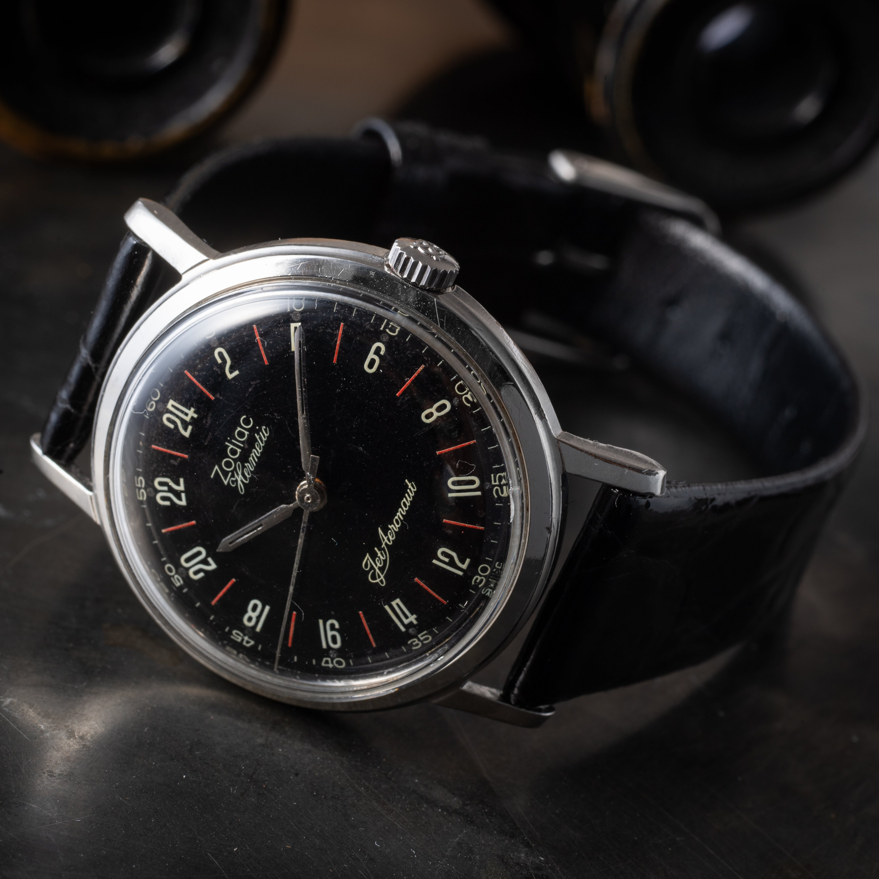 ゾディアック Hermetic エアロスペース ジェット 24H表記 1960年代