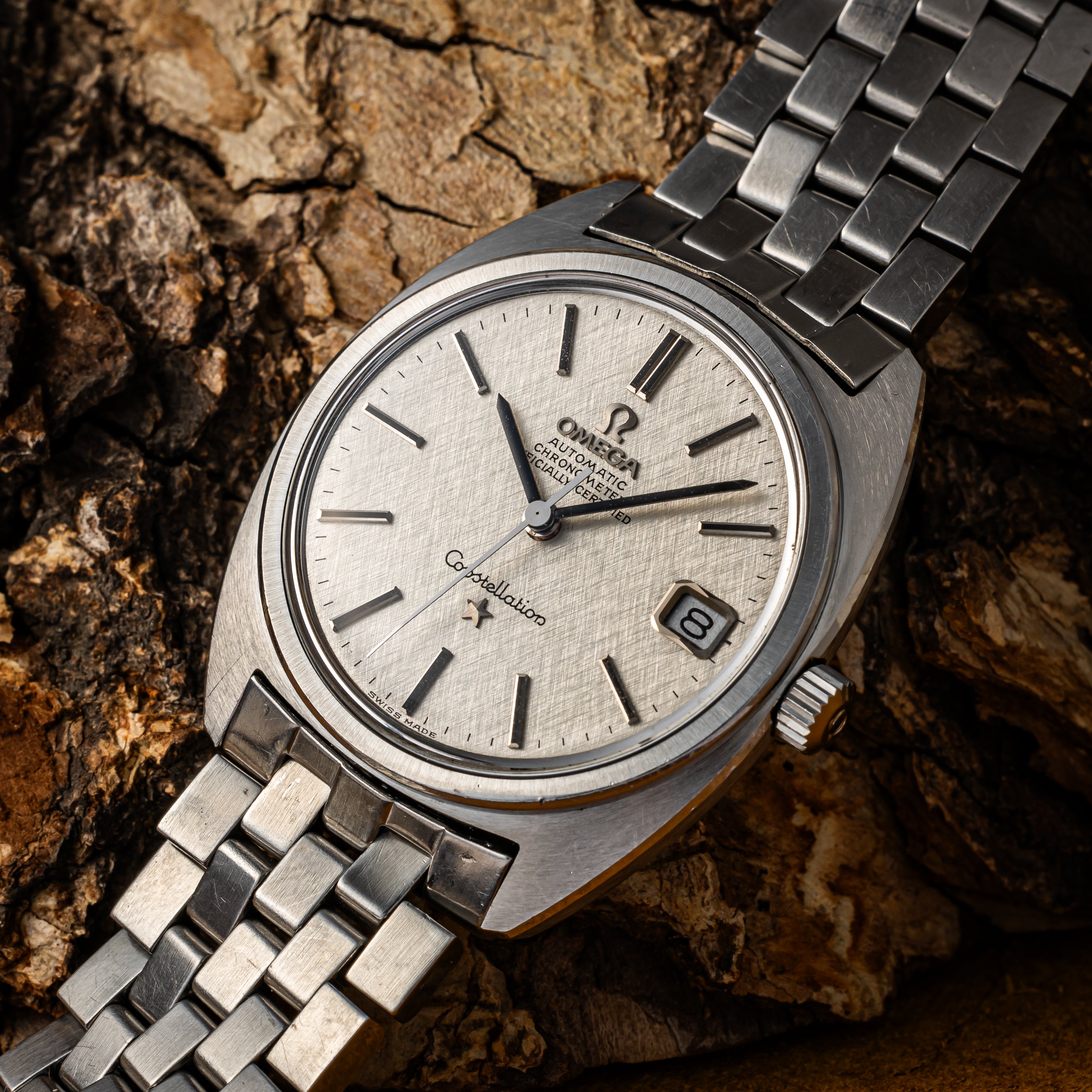 オメガ コンステレーション 1971年製 クロノメーター ジェンタ リネンダイヤル