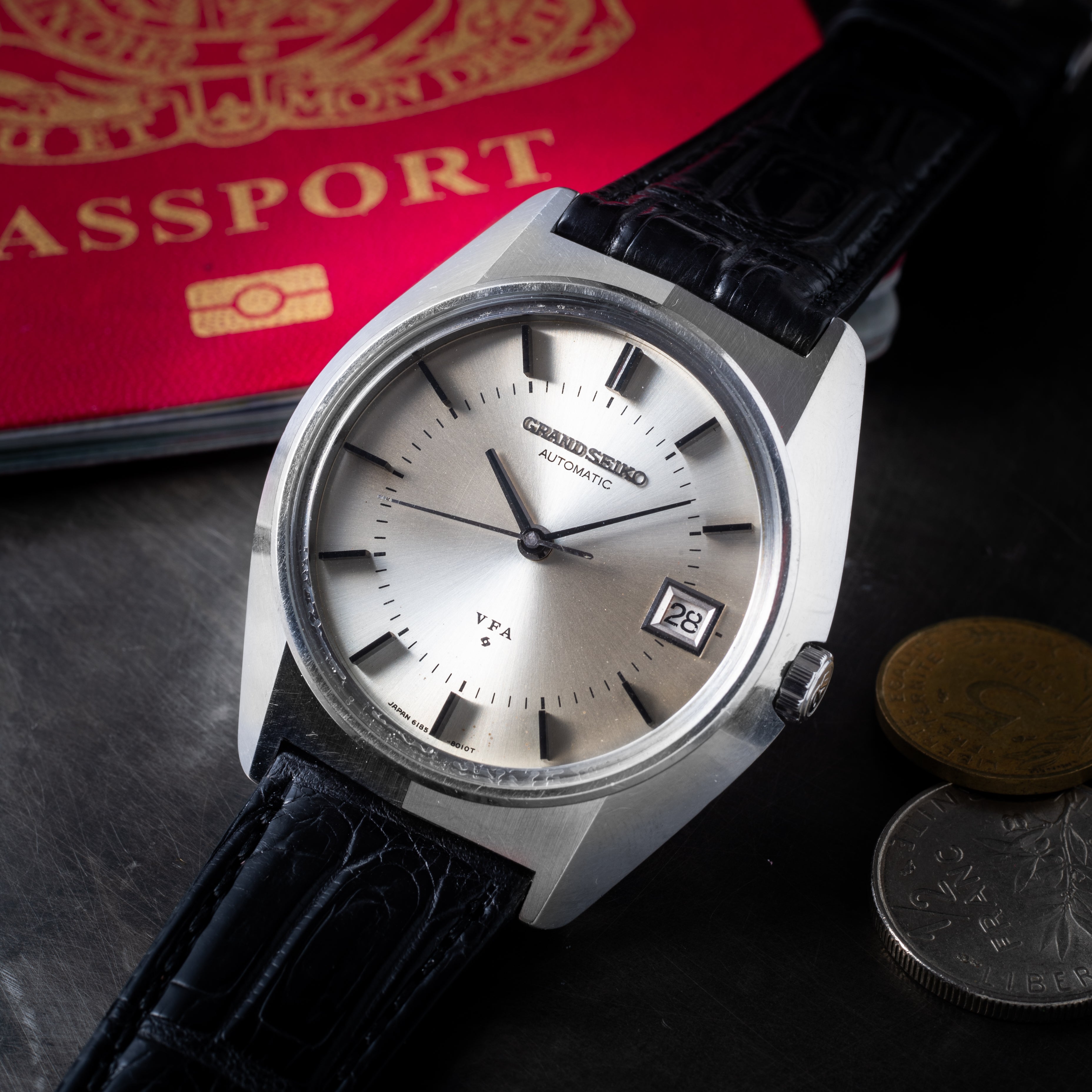 グランドセイコー V.F.A  1971年製 Ref.6185-8021-G 10振動自動巻き