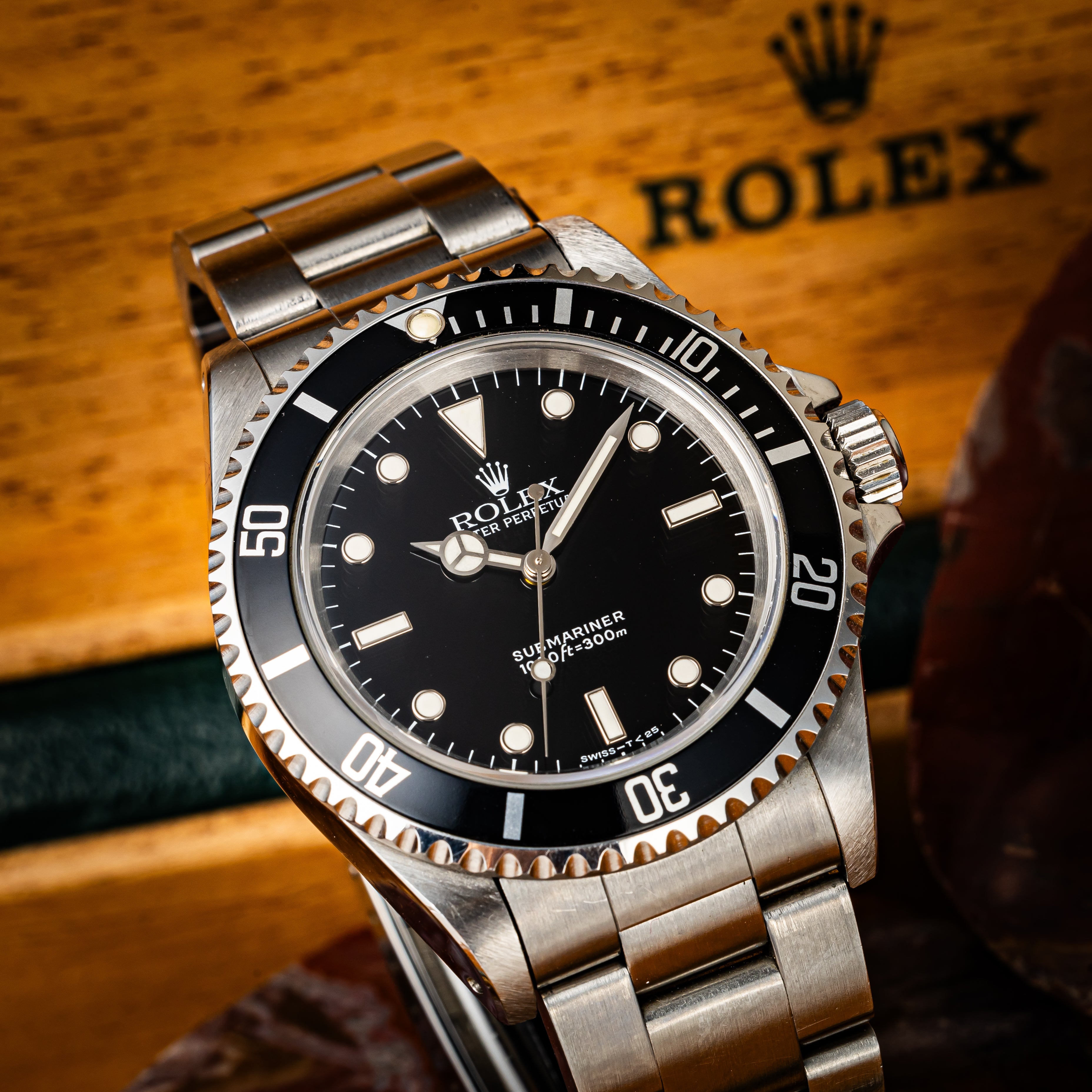 ロレックス サブマリーナー Ref.14060 1995年～1996年製 ノンデイト 箱、説明書付き