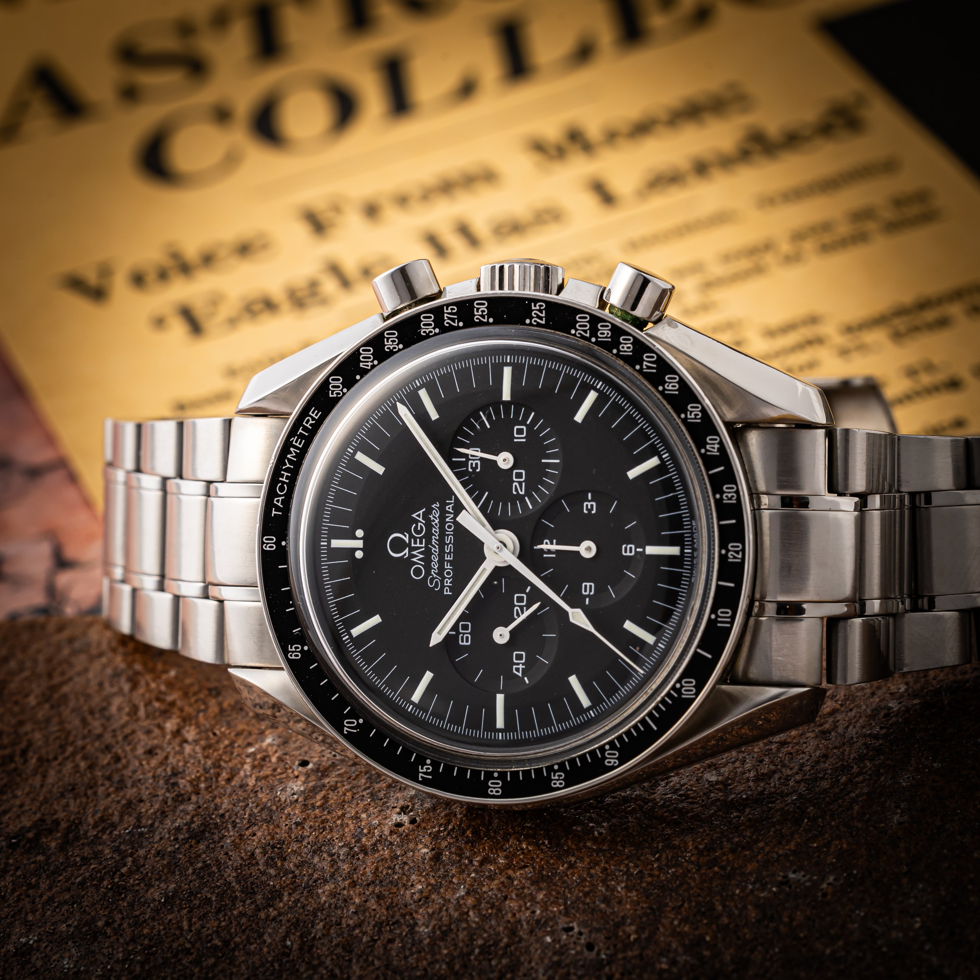 オメガ スピードマスター プロフェッショナル アポロ11号 30周年記念 1999年製 純正ブレス